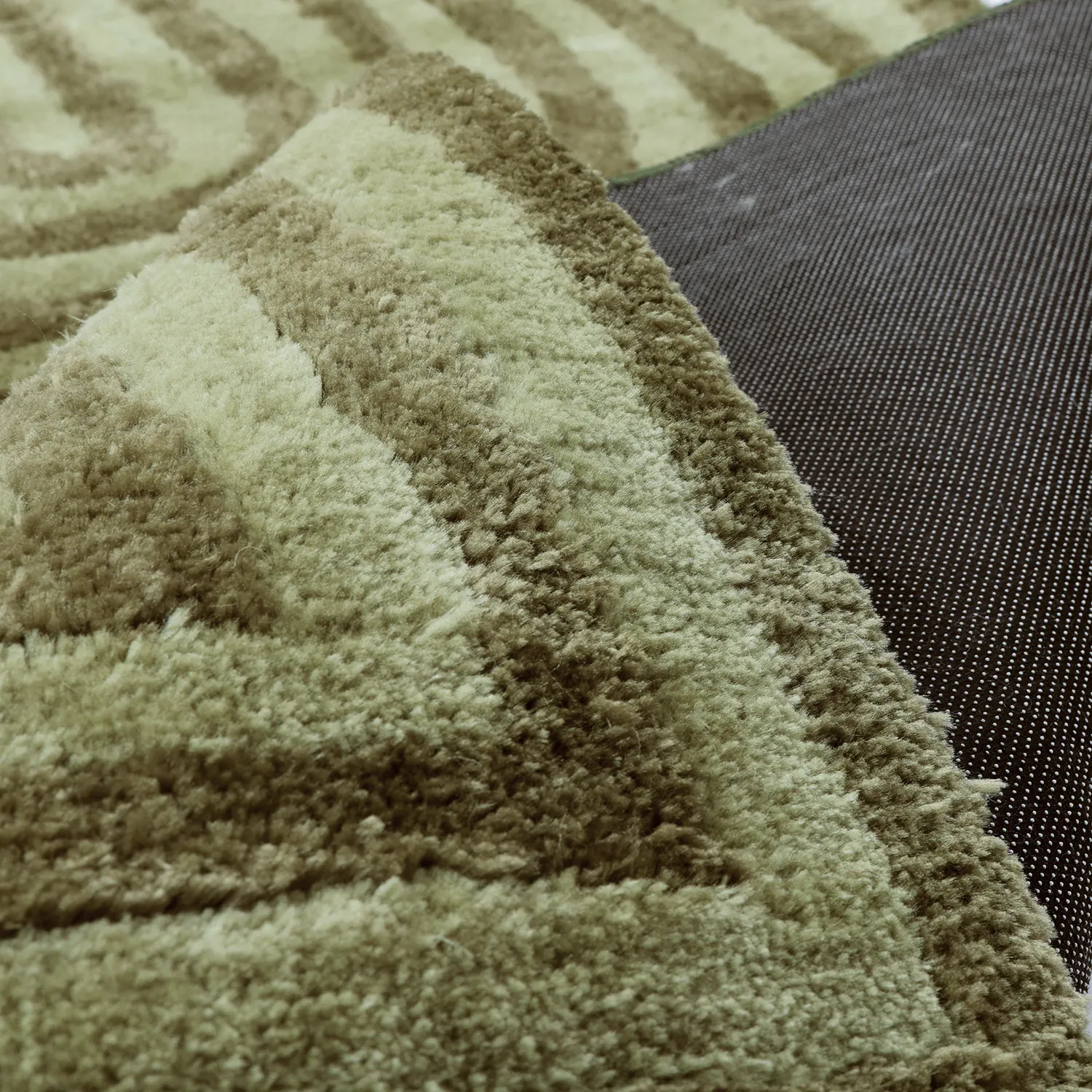 Hoogpolig vloerkleed - Volos (groente)