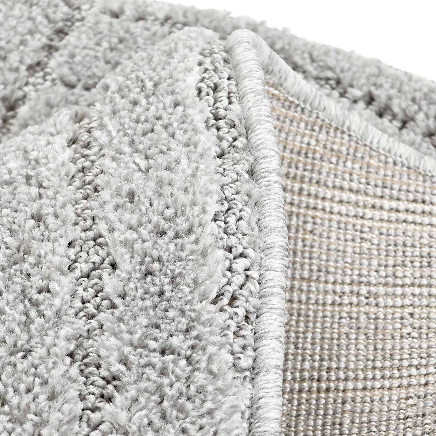 Ronde vloerkleden - Wendy (lichtgrijs)