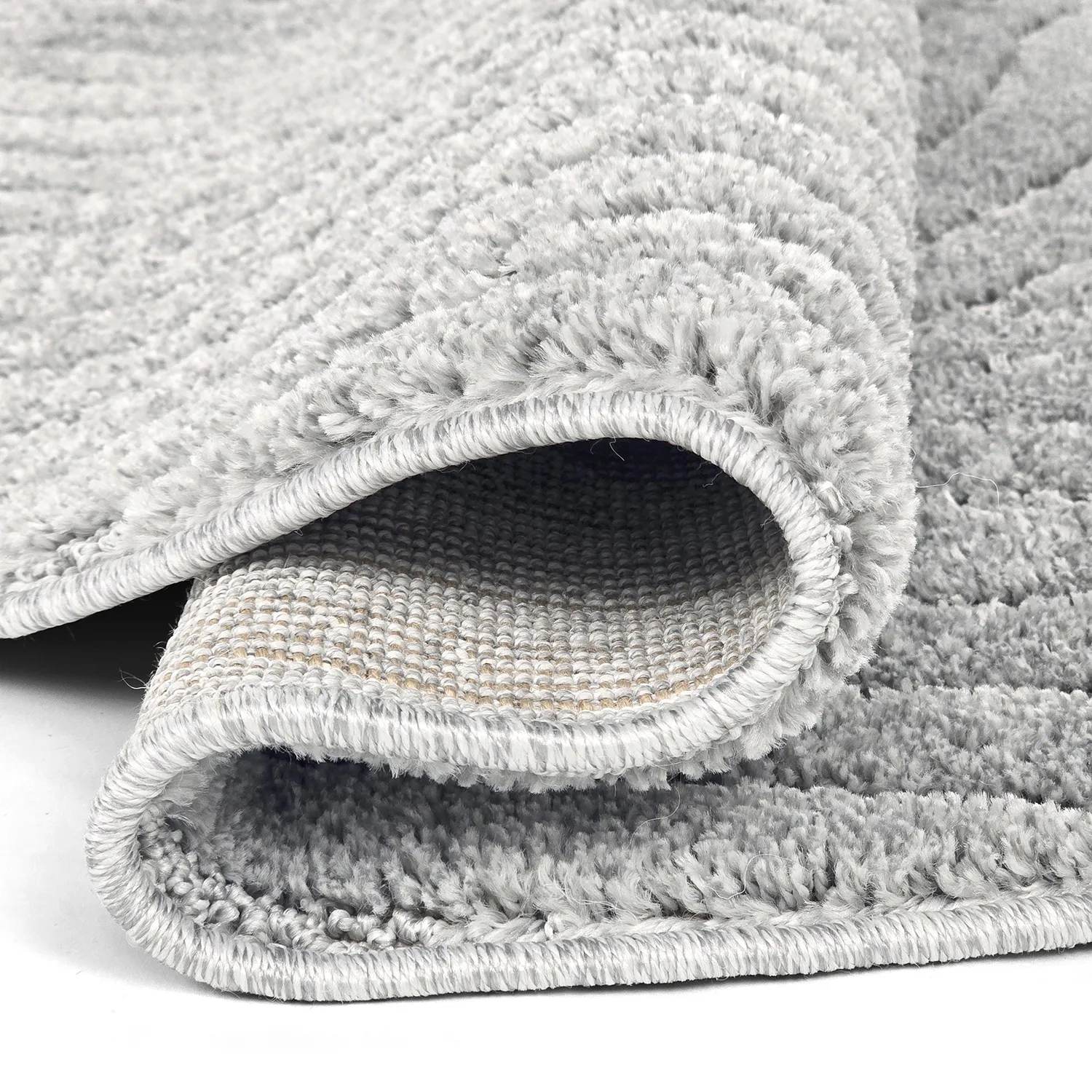 Ronde vloerkleden - Wendy (lichtgrijs)