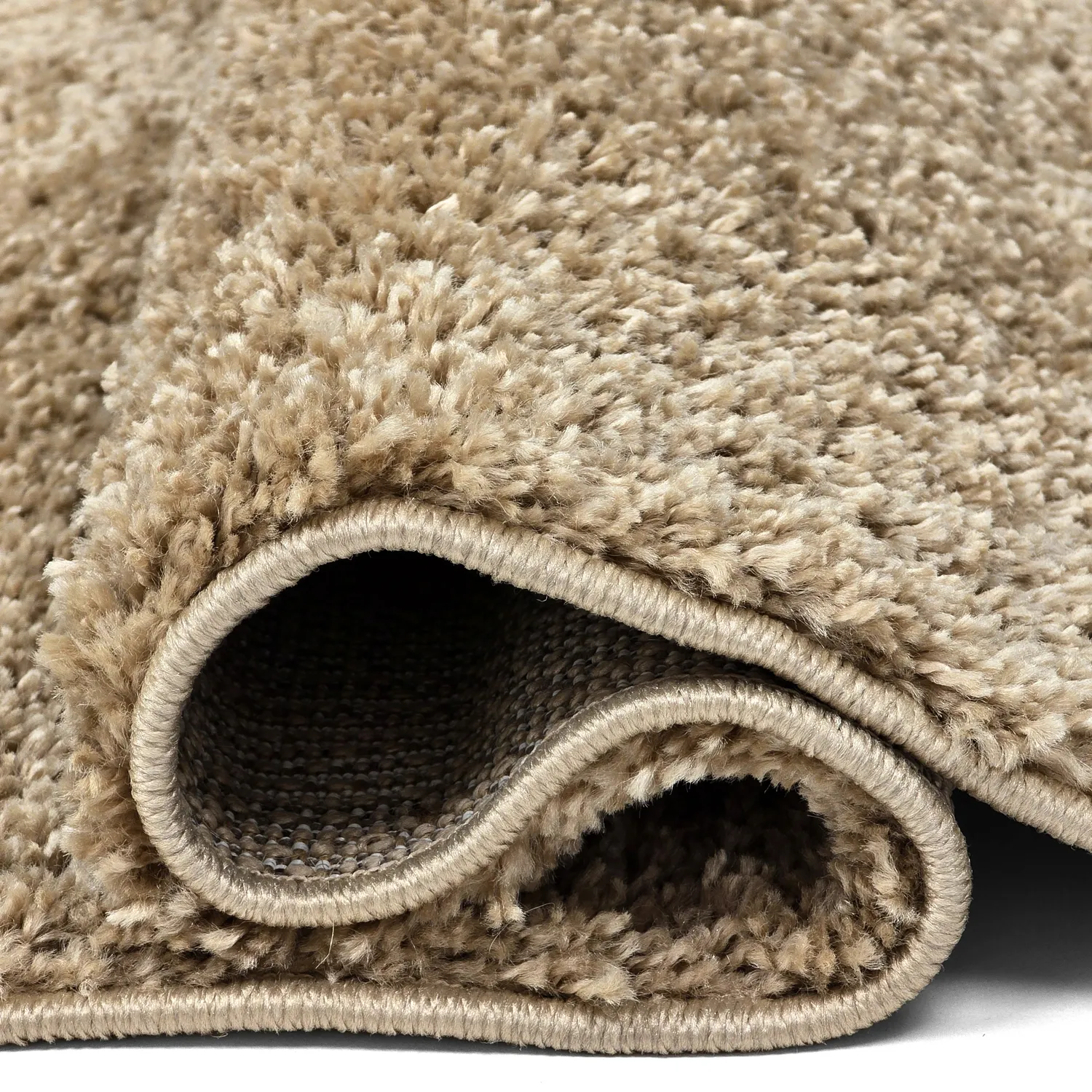 Hoogpolig vloerkleed - Zoe (beige)