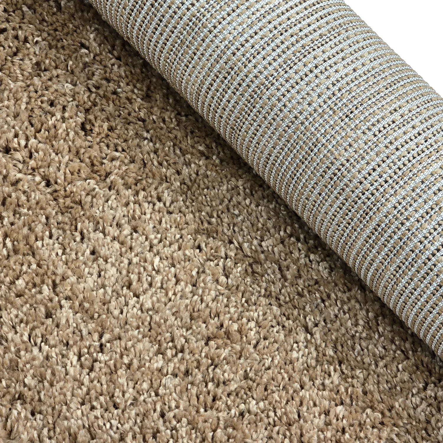 Hoogpolig vloerkleed - Zoe (beige)