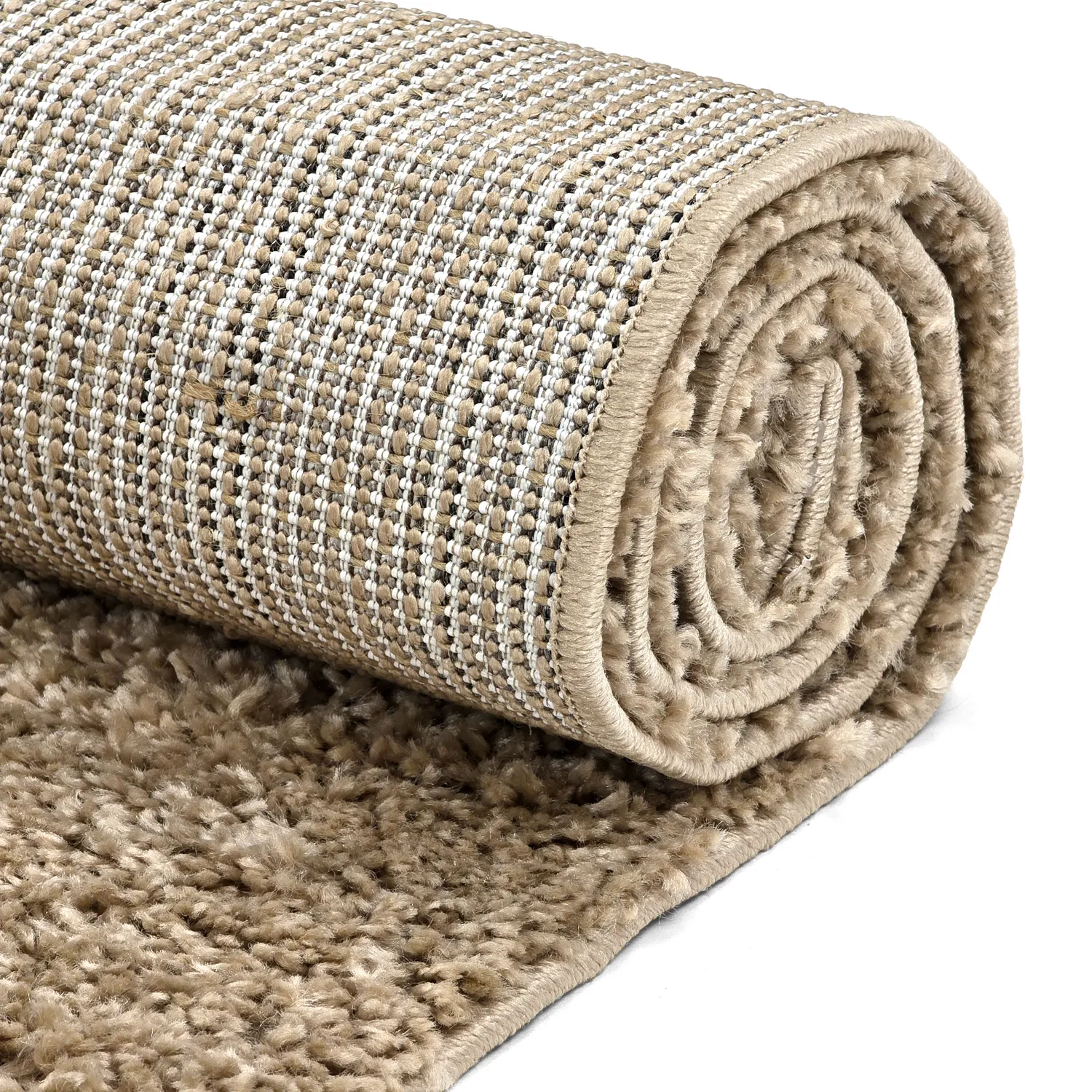 Hoogpolig vloerkleed - Zoe (beige)