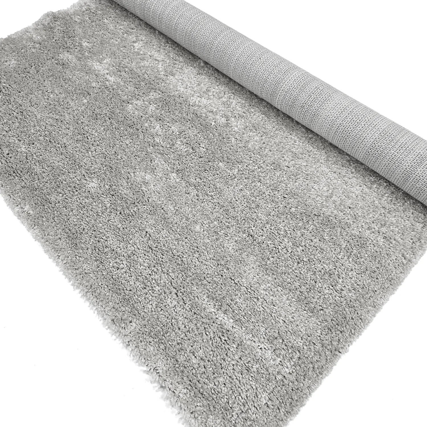 Hoogpolig vloerkleed - Zoe (grijs)