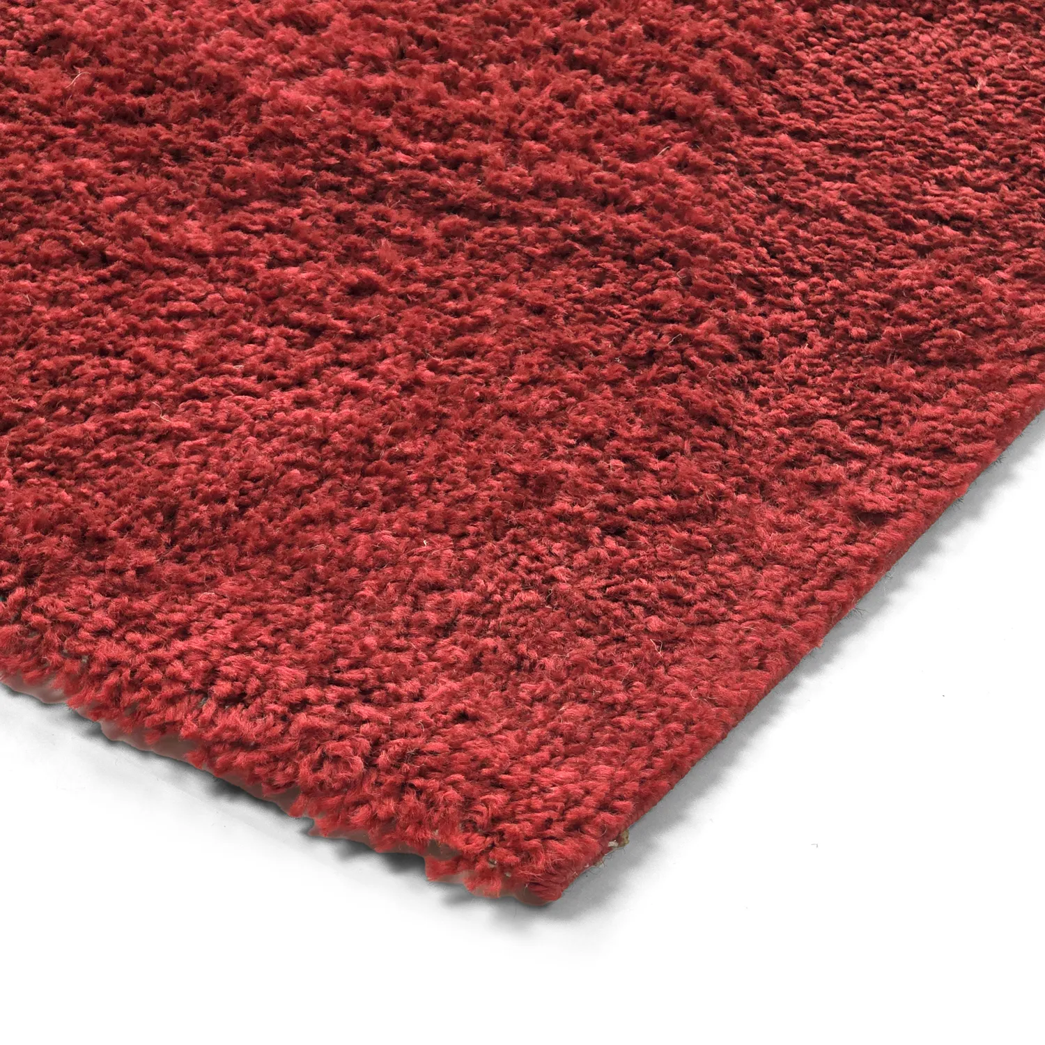 Hoogpolig vloerkleed - Zoe (rood)