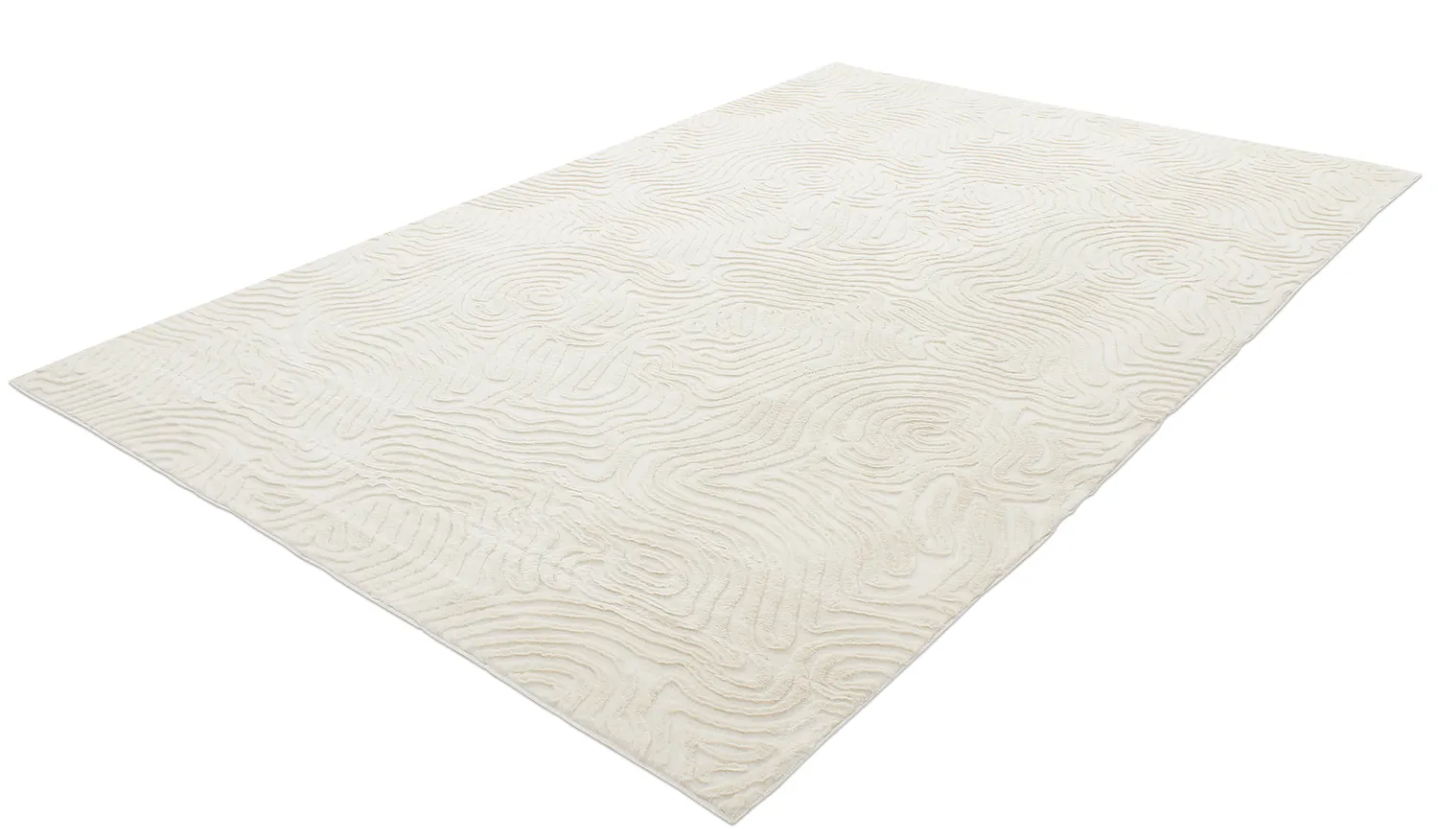 Hoogpolig vloerkleed - Amora (offwhite)