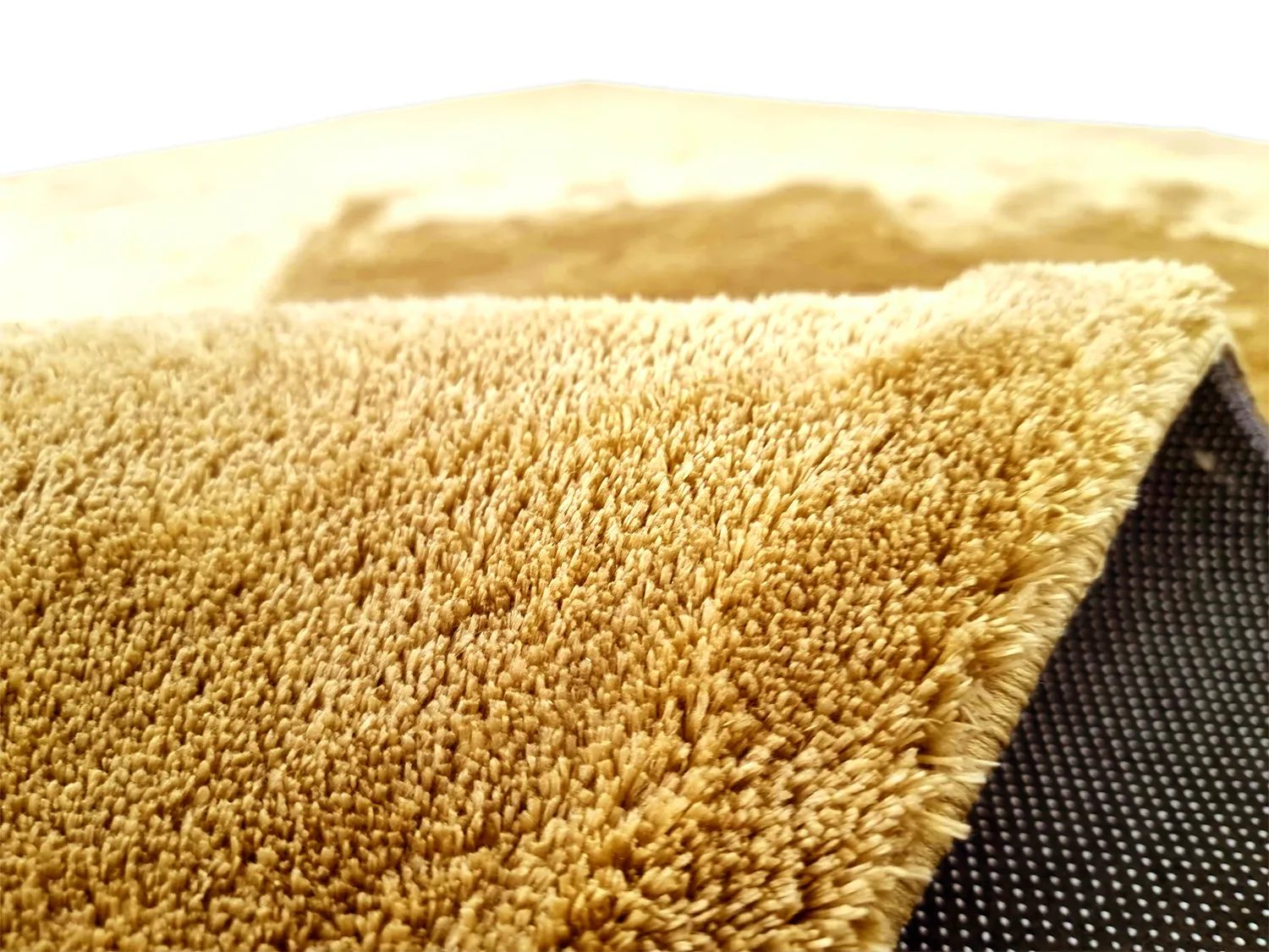 Hoogpolig vloerkleed - Aranga Super Soft Fur (ochre)