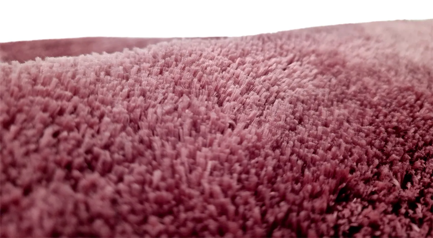 Ronde vloerkleden - Aranga Super Soft Fur (rose)