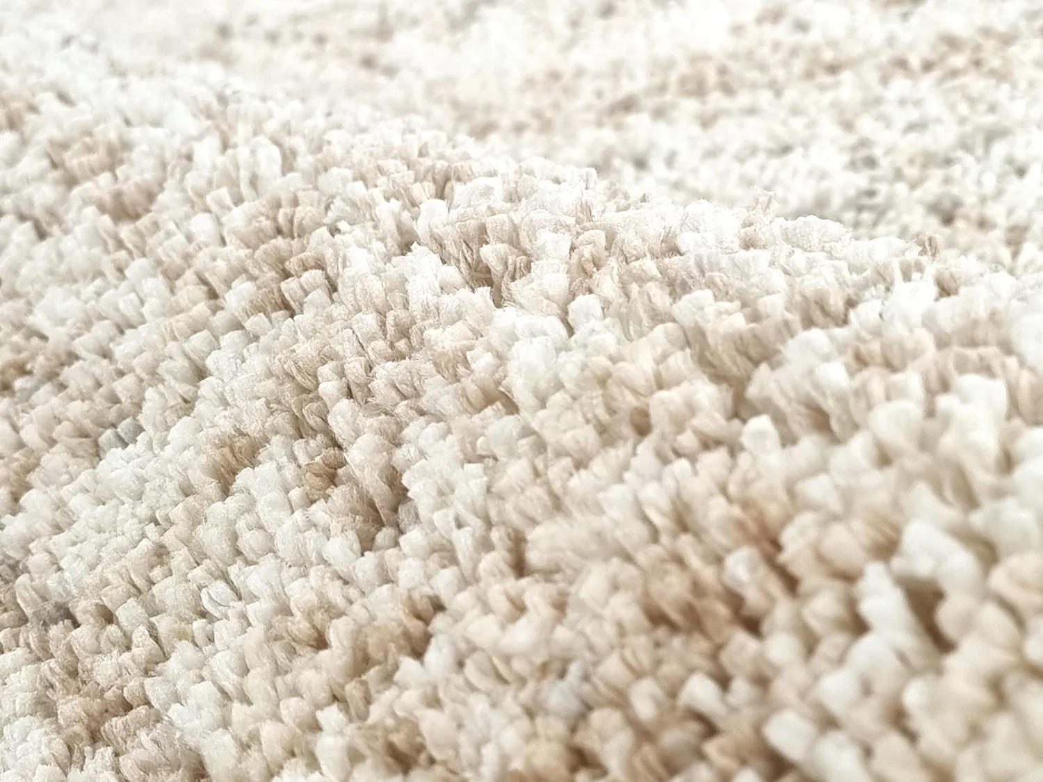 Hoogpolig vloerkleed - Carl (beige)