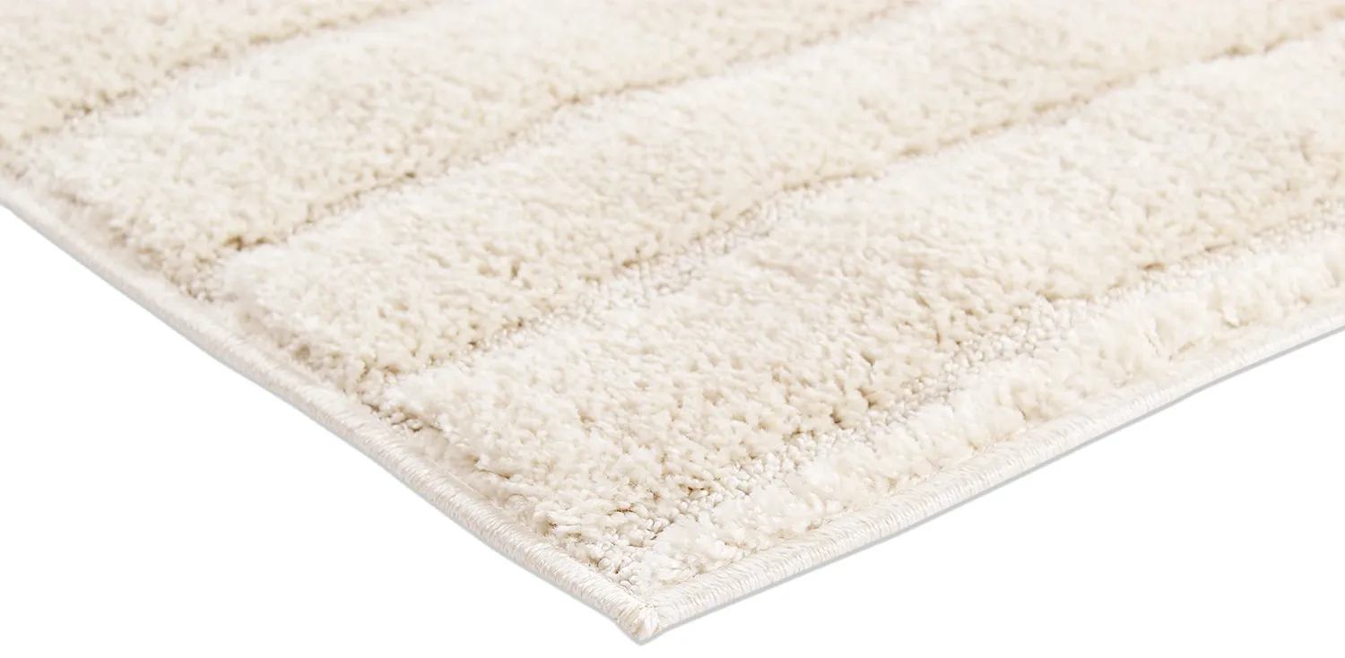 Hoogpolig vloerkleed - Elvira (offwhite)