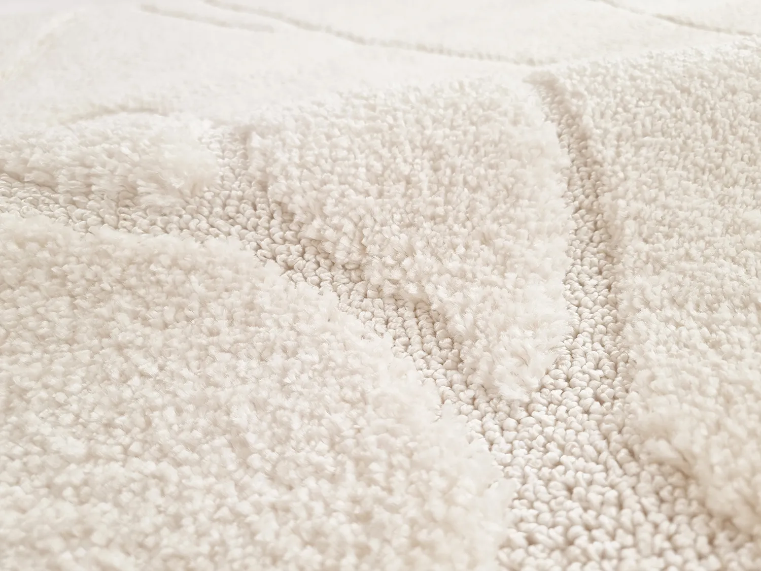 Hoogpolig vloerkleed - Enola (offwhite)