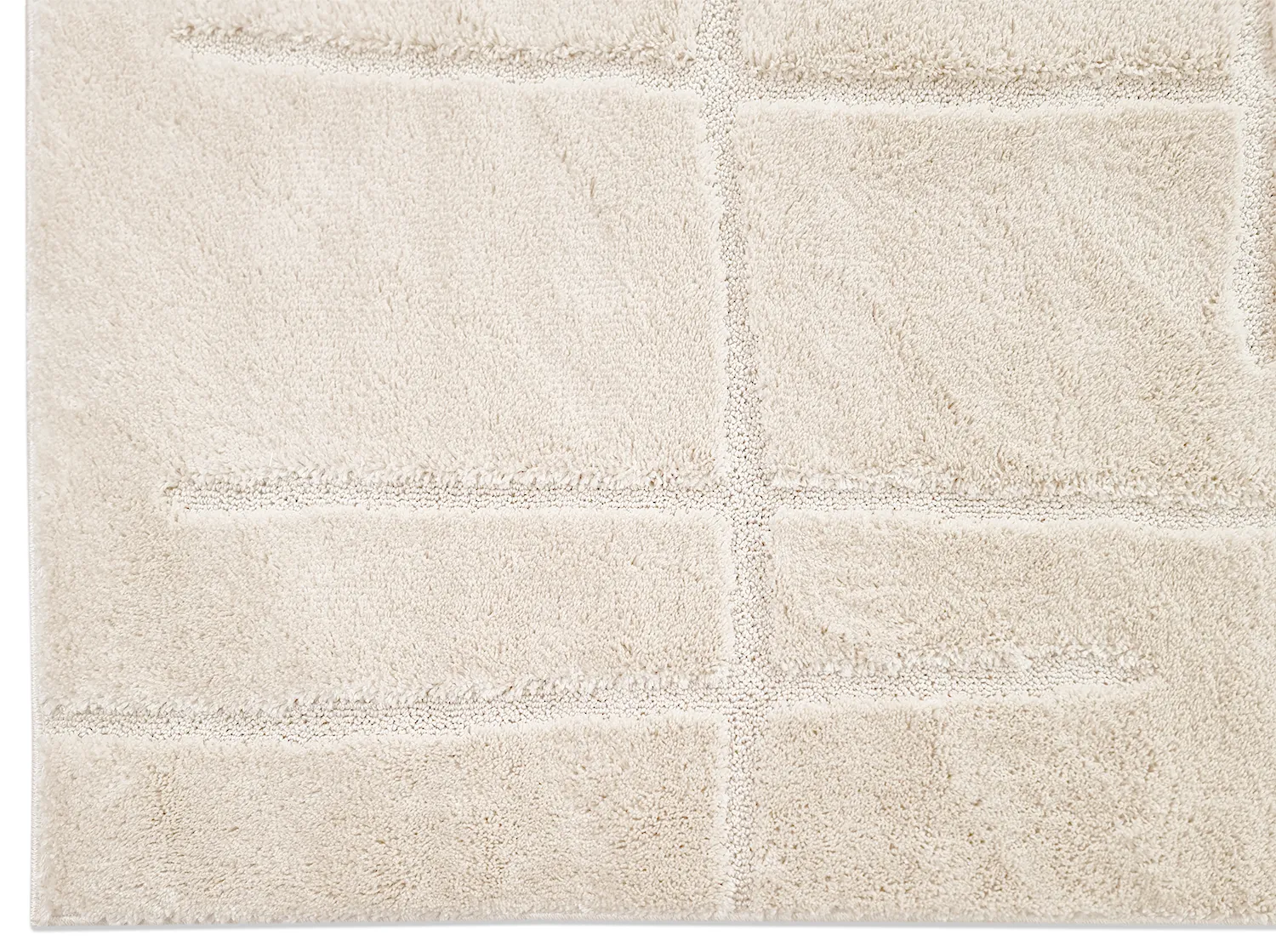 Hoogpolig vloerkleed - Flavia (offwhite)