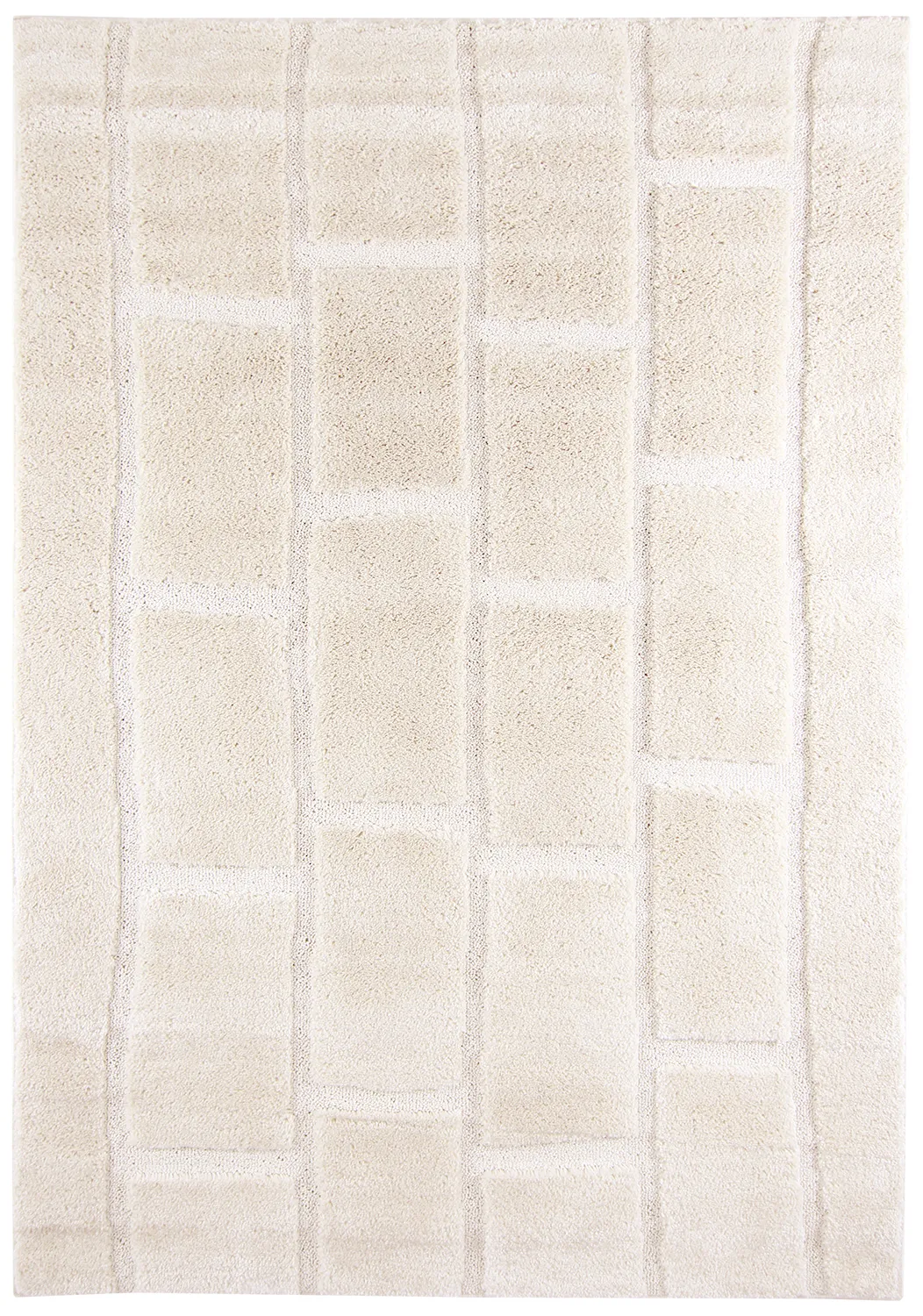 Hoogpolig vloerkleed - Juna (offwhite)