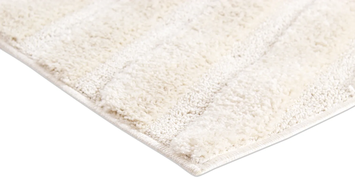 Hoogpolig vloerkleed - Lottie (offwhite)