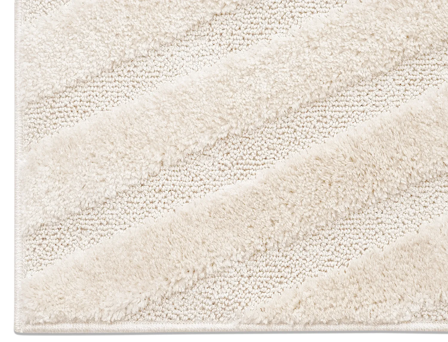 Hoogpolig vloerkleed - Lottie (offwhite)