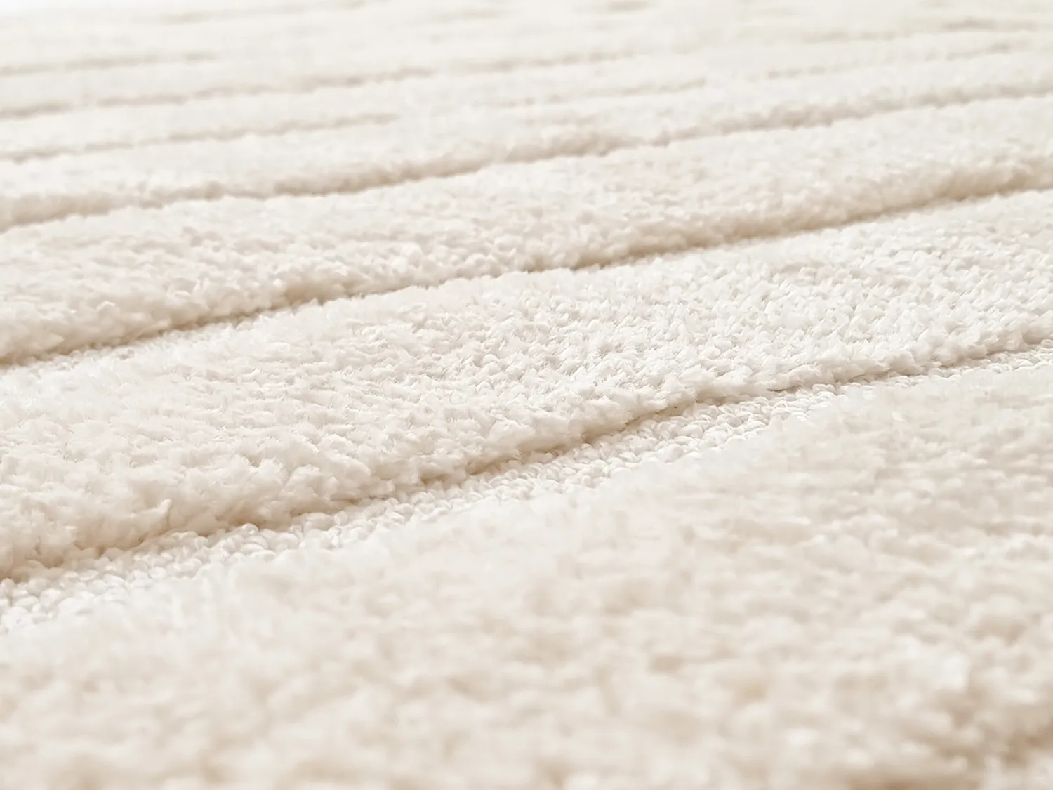 Hoogpolig vloerkleed - Lottie (offwhite)