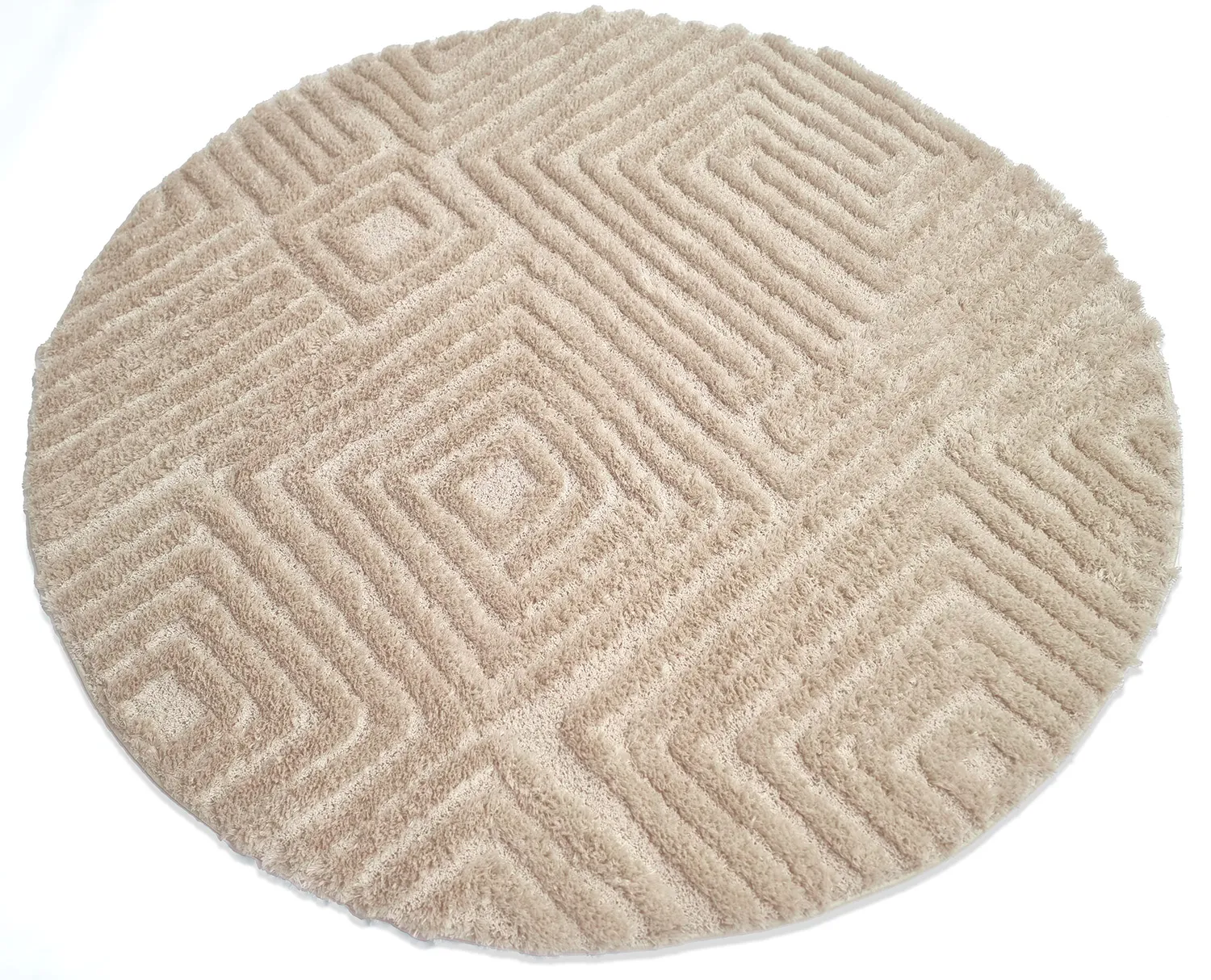 Ronde vloerkleden - Monti (beige)