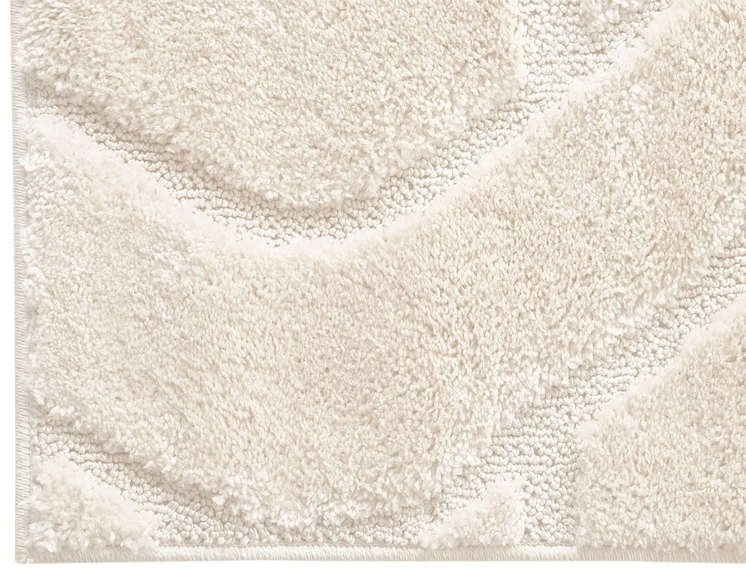 Hoogpolig vloerkleed - Ottoline (offwhite)