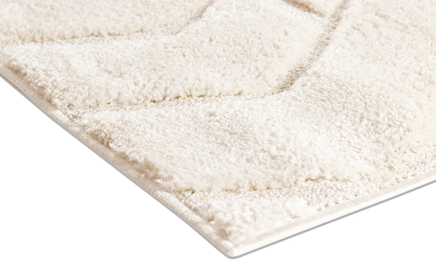 Hoogpolig vloerkleed - Ottoline (offwhite)