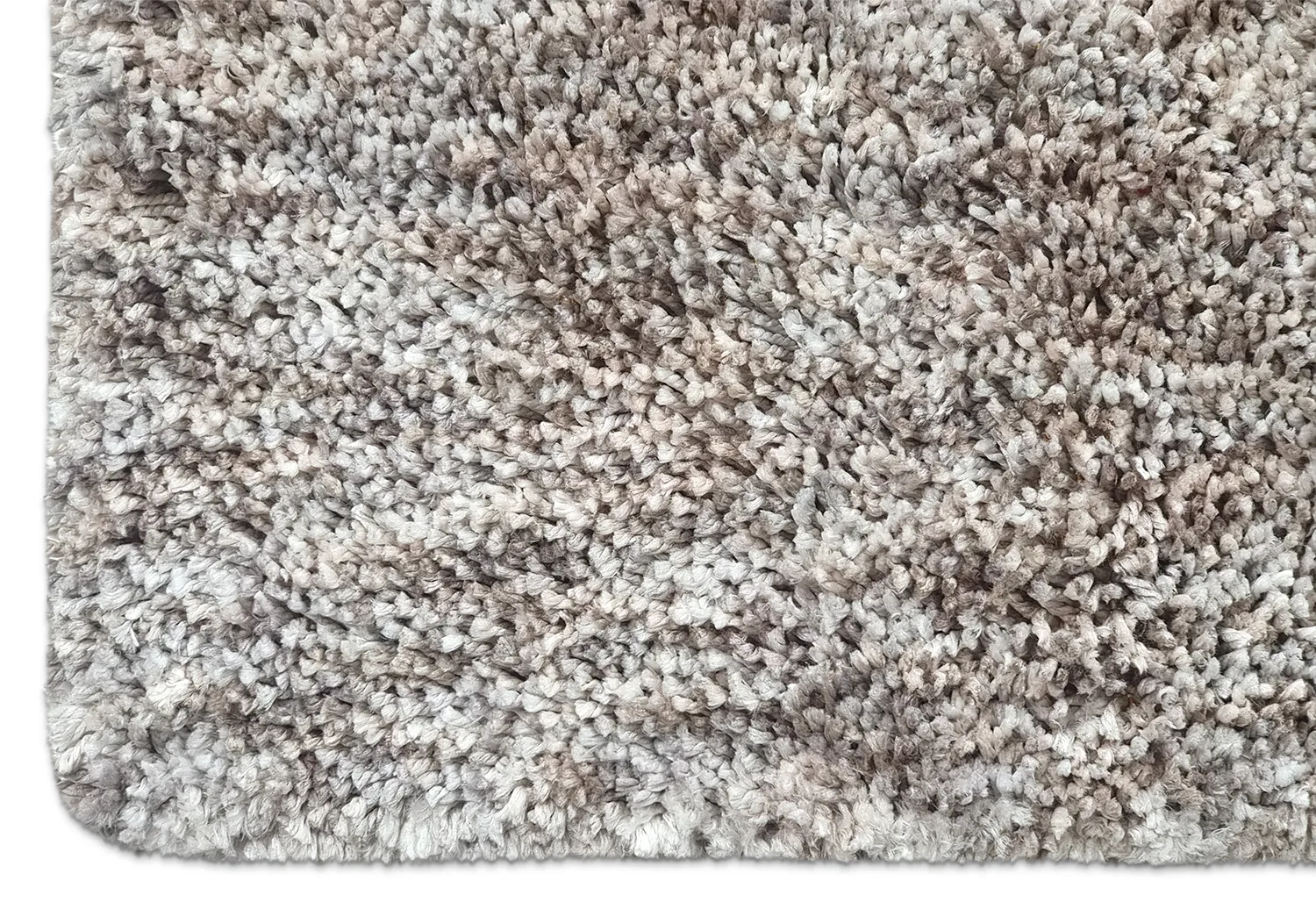Hoogpolig vloerkleed - Pluto (grijs)