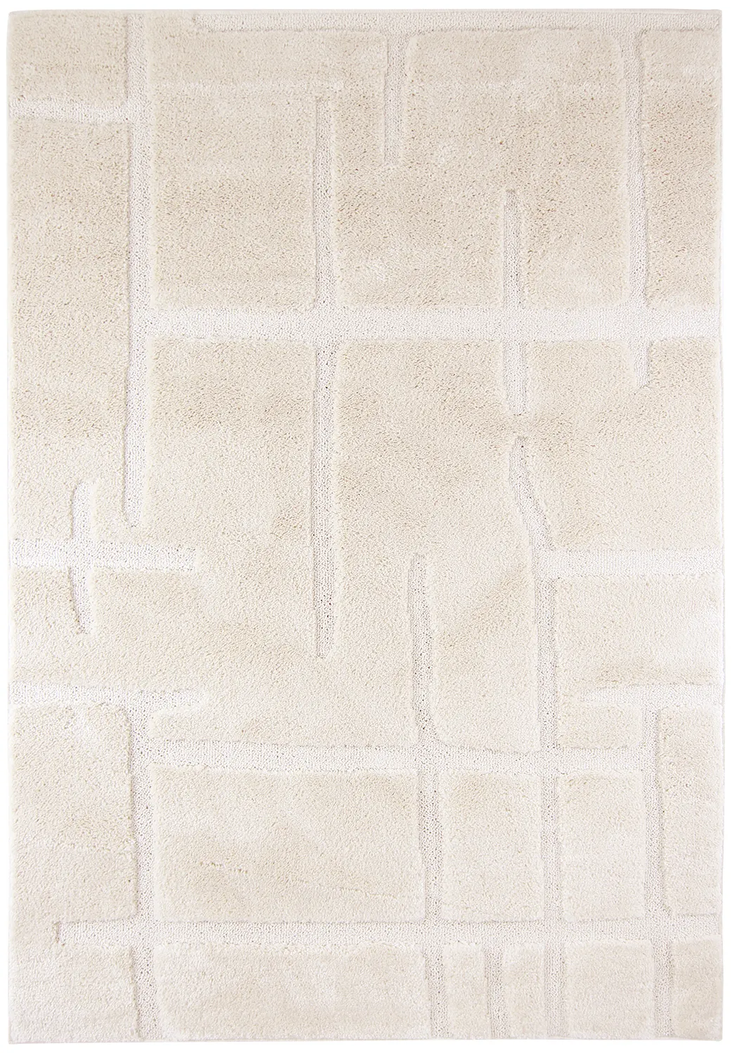 Hoogpolig vloerkleed - Tillie (offwhite)