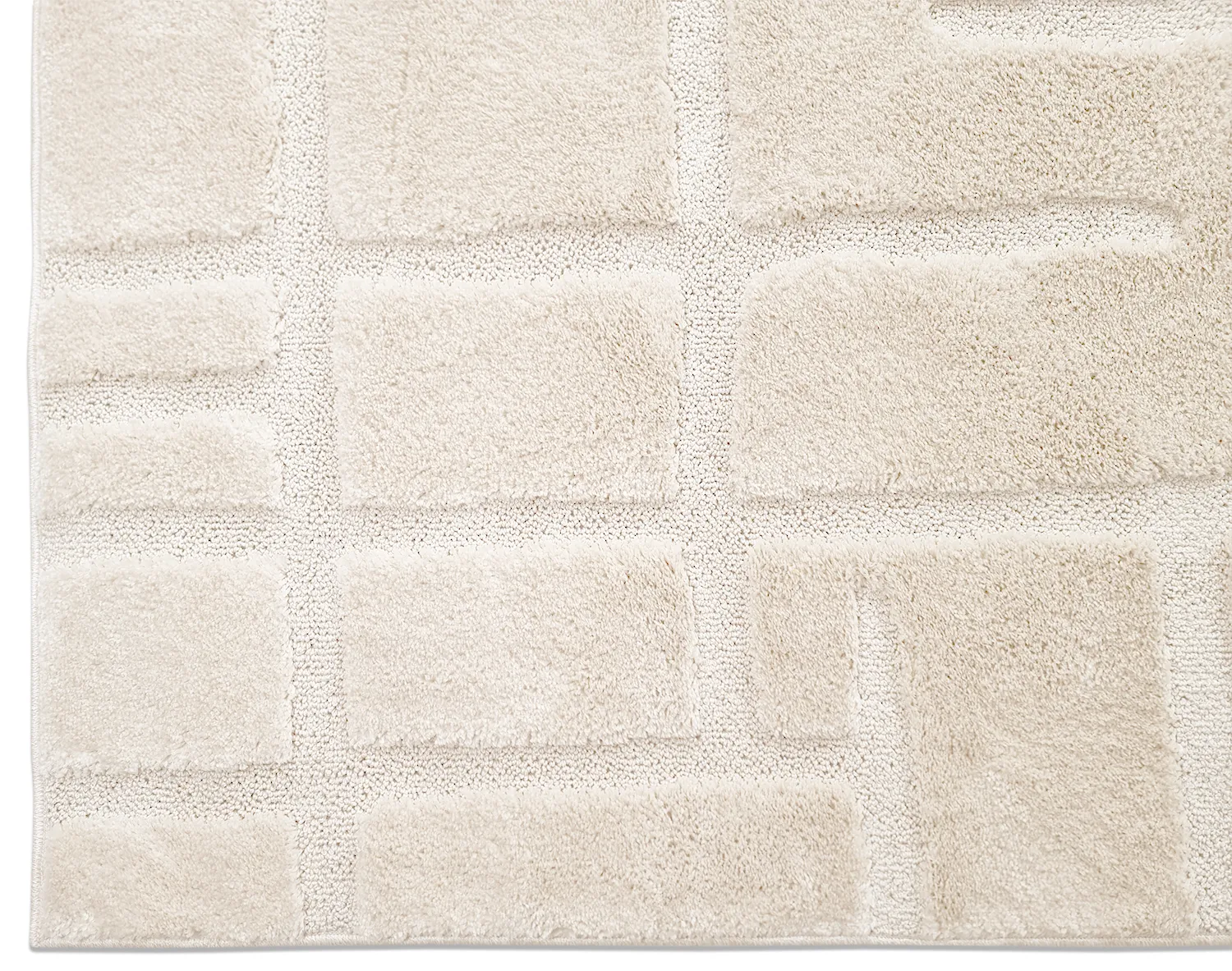 Hoogpolig vloerkleed - Tillie (offwhite)