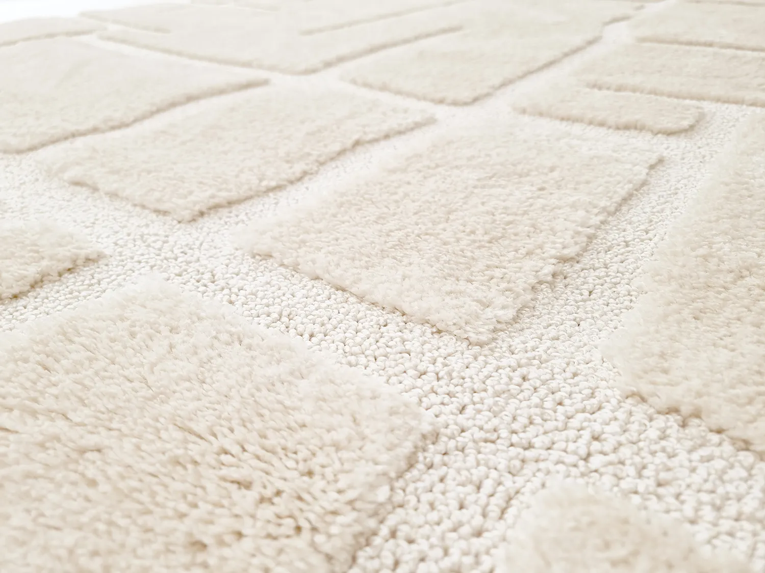 Hoogpolig vloerkleed - Tillie (offwhite)
