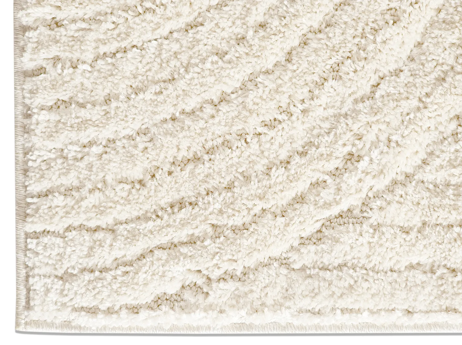 Hoogpolig vloerkleed - Tove (offwhite)