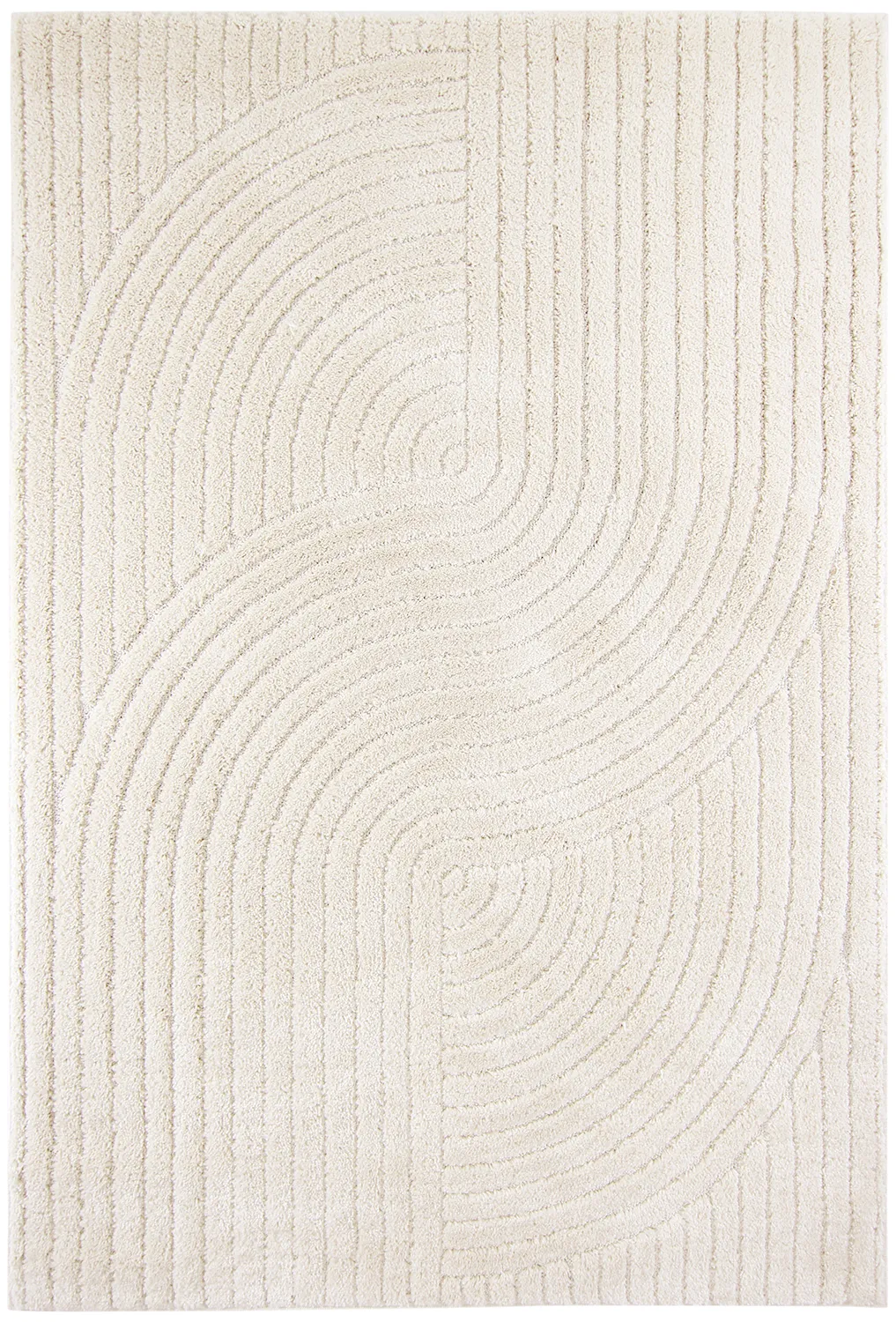 Hoogpolig vloerkleed - Wendy (offwhite)