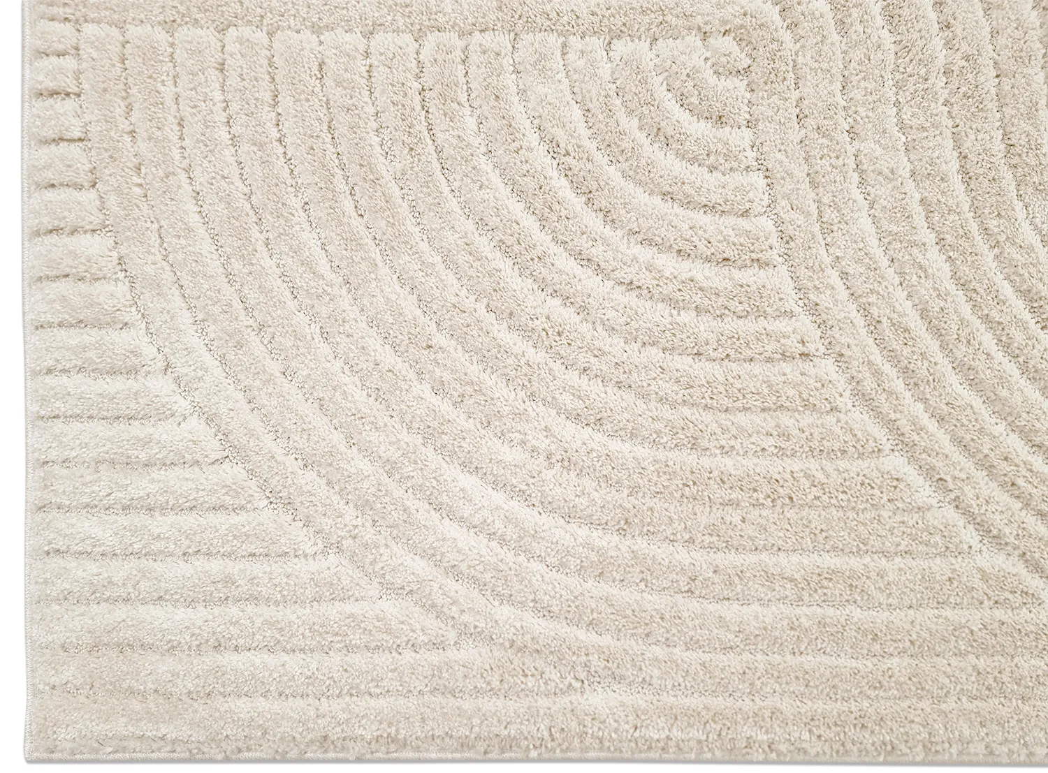 Hoogpolig vloerkleed - Wendy (offwhite)