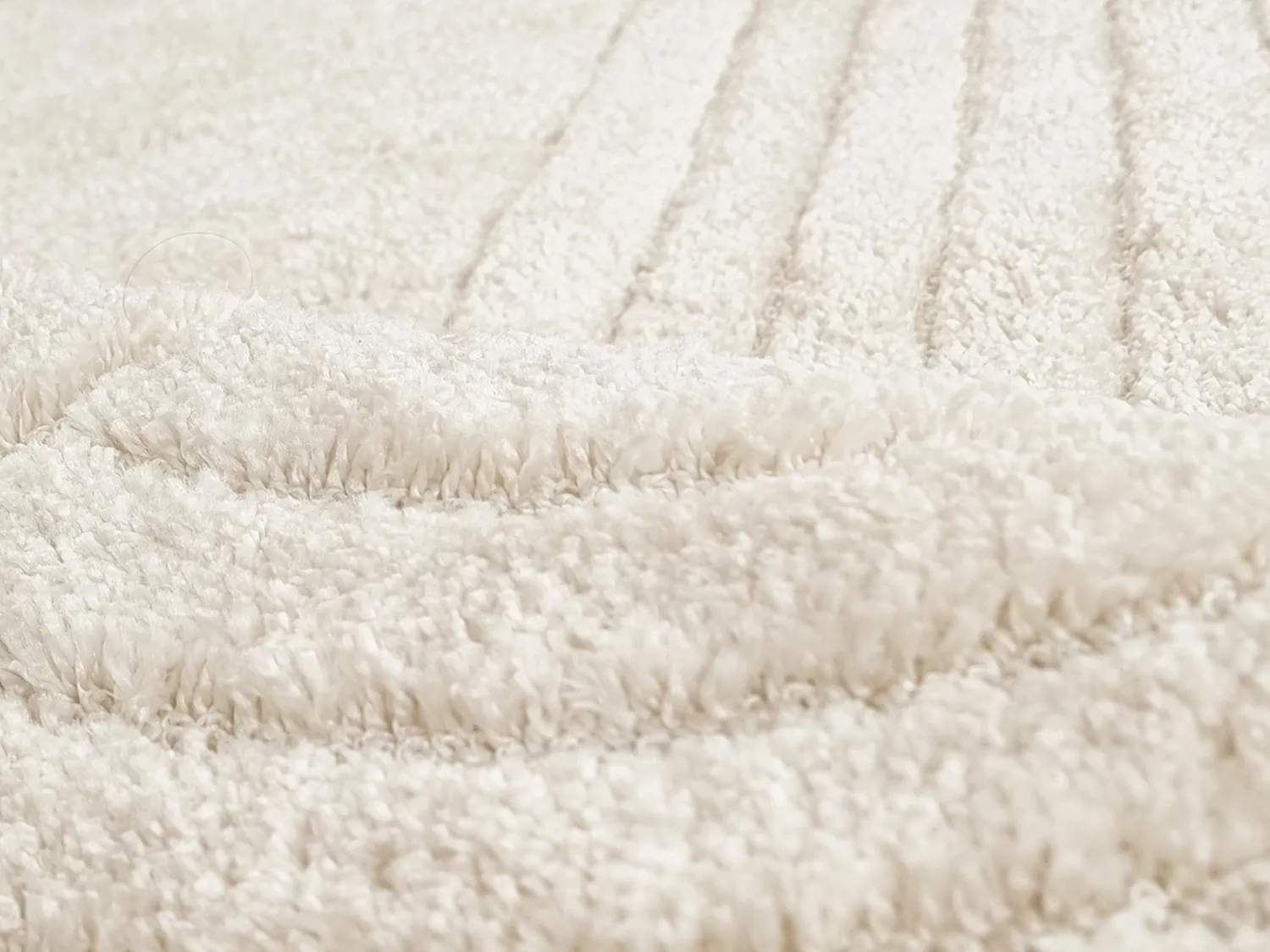 Hoogpolig vloerkleed - Wendy (offwhite)