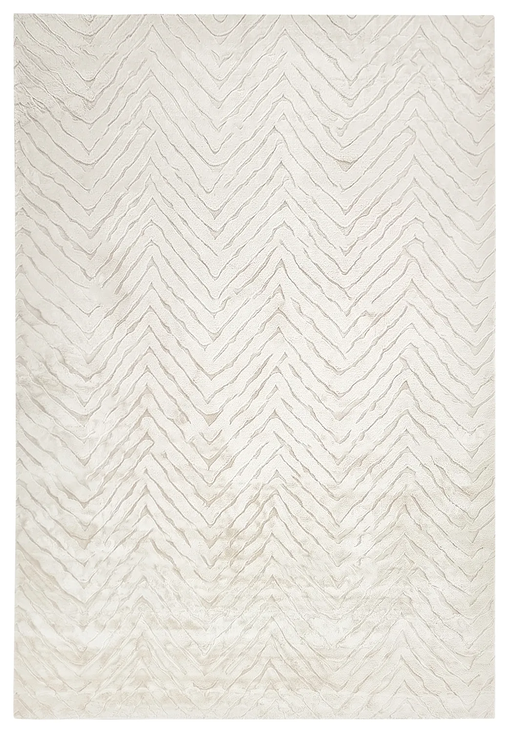 Hoogpolig vloerkleed - Wren (offwhite)