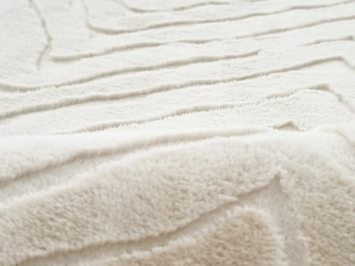 Hoogpolig vloerkleed - Wren (offwhite)