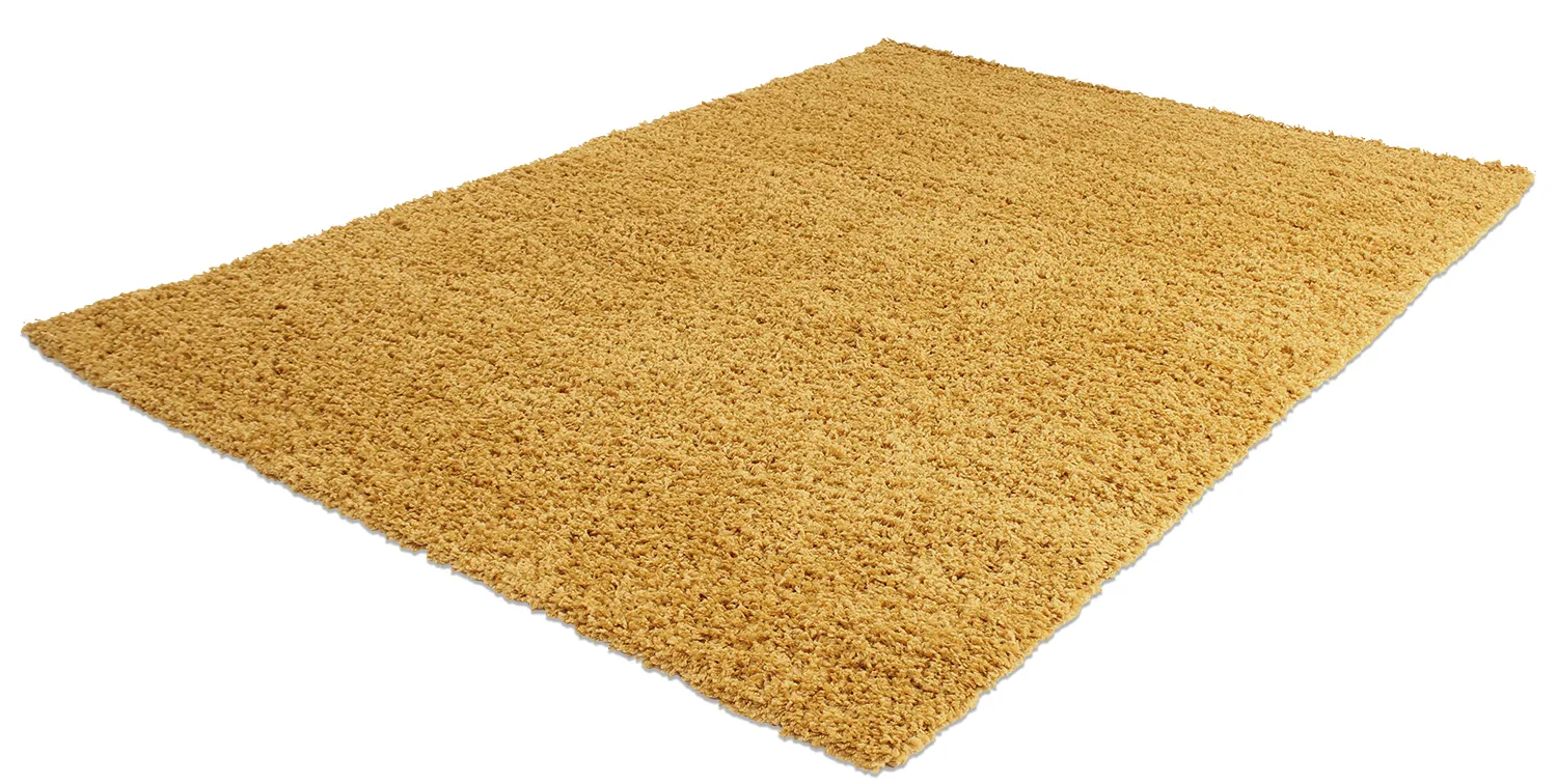 Hoogpolig vloerkleed - Zoe (ochre)