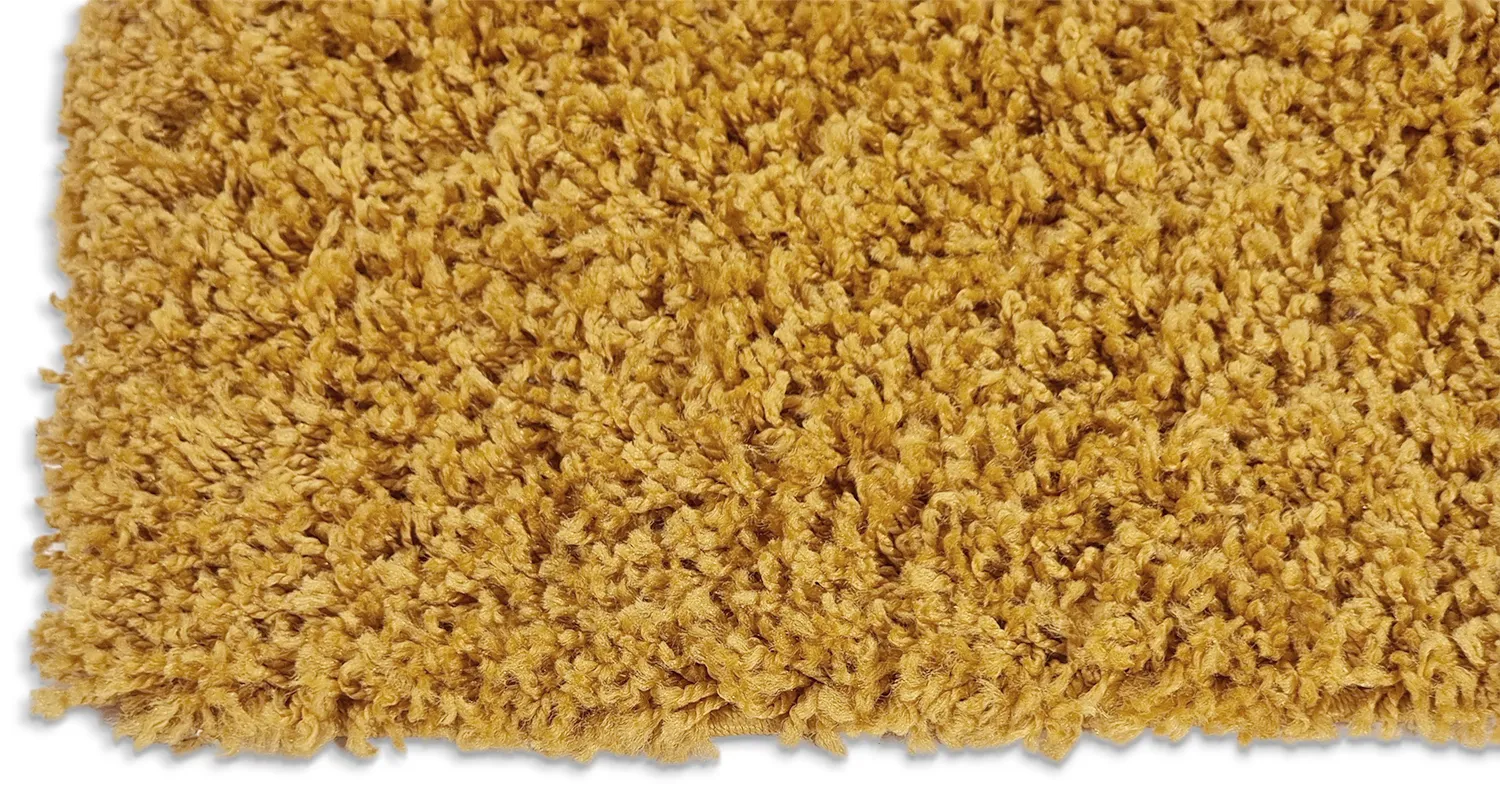 Hoogpolig vloerkleed - Zoe (ochre)