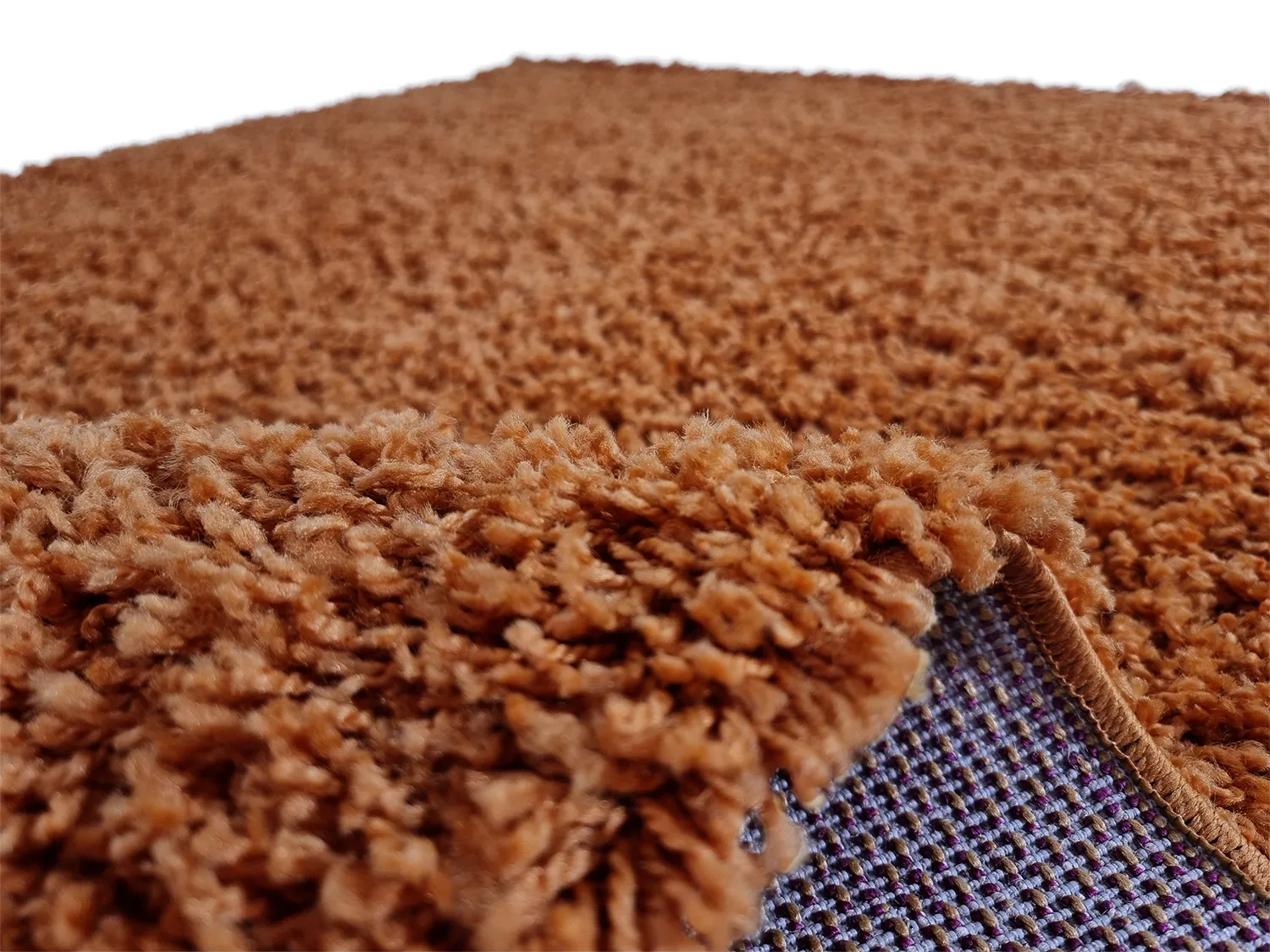 Hoogpolig vloerkleed - Zoe (terracotta)