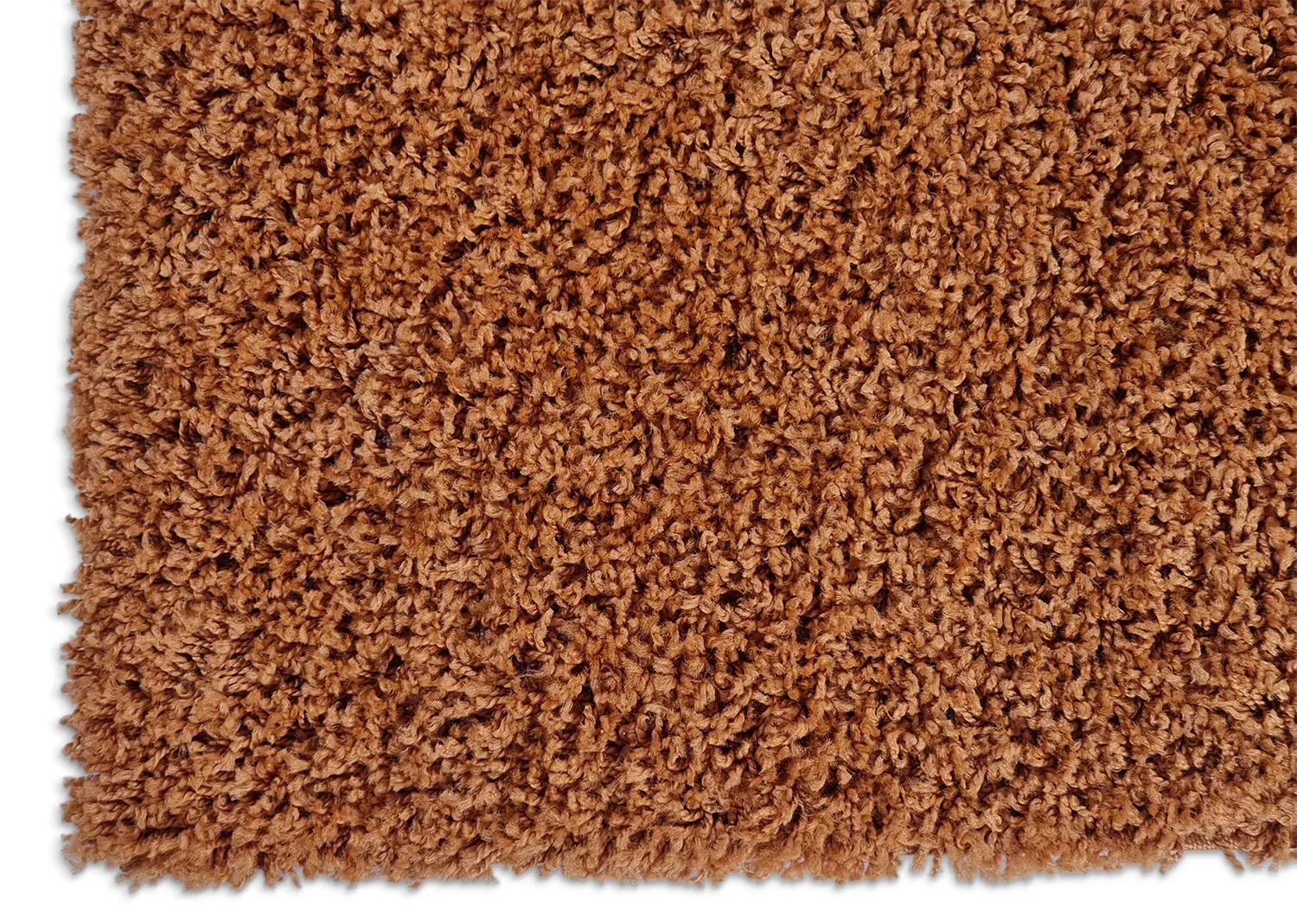 Hoogpolig vloerkleed - Zoe (terracotta)
