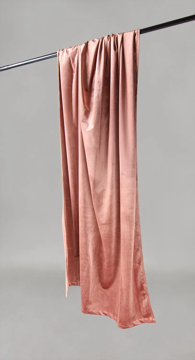 Gordijnen - Fluwelen gordijnen Marlyn (rosa)