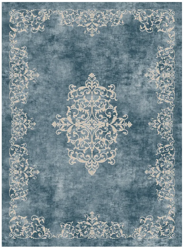 Wilton - Santi (blauw/beige)