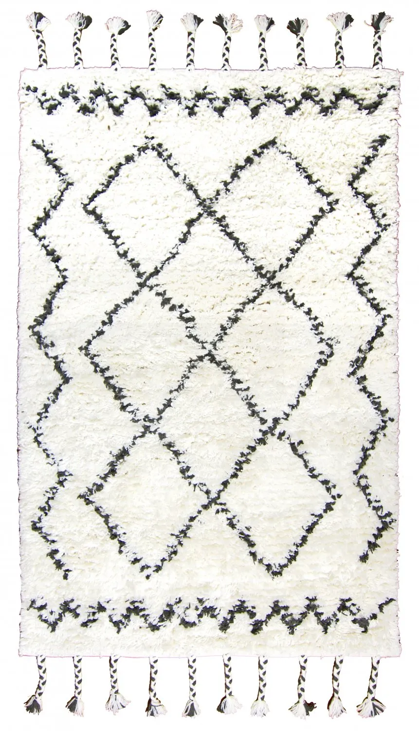 Wollen-vloerkleed - Savoca Berber