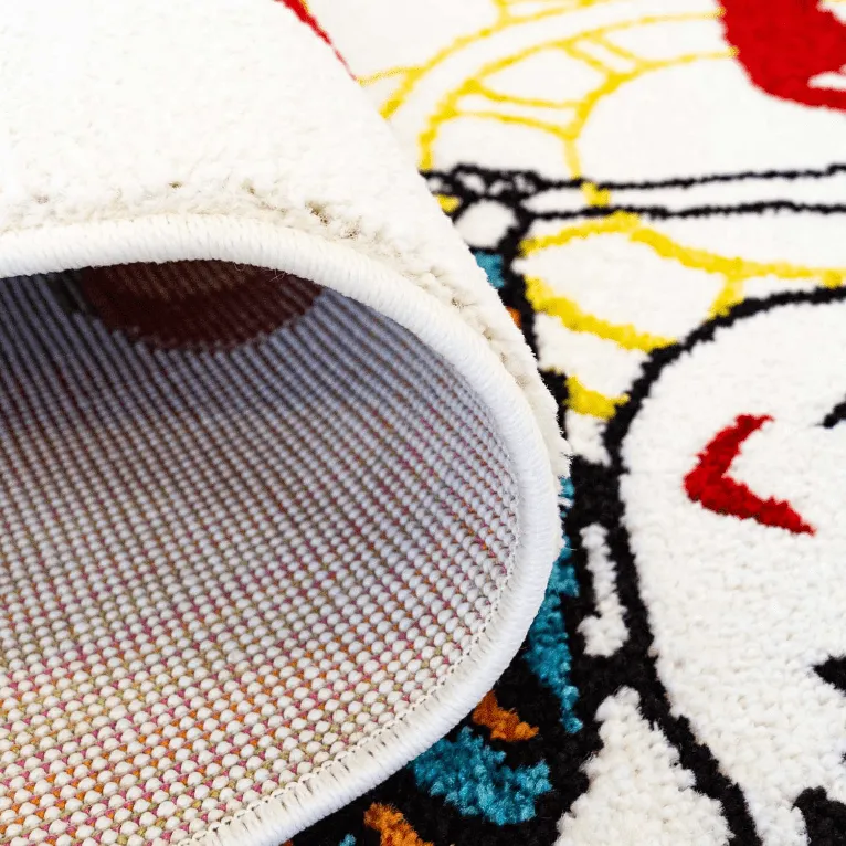 Kindervloerkleed - Moda Pirate (wit)