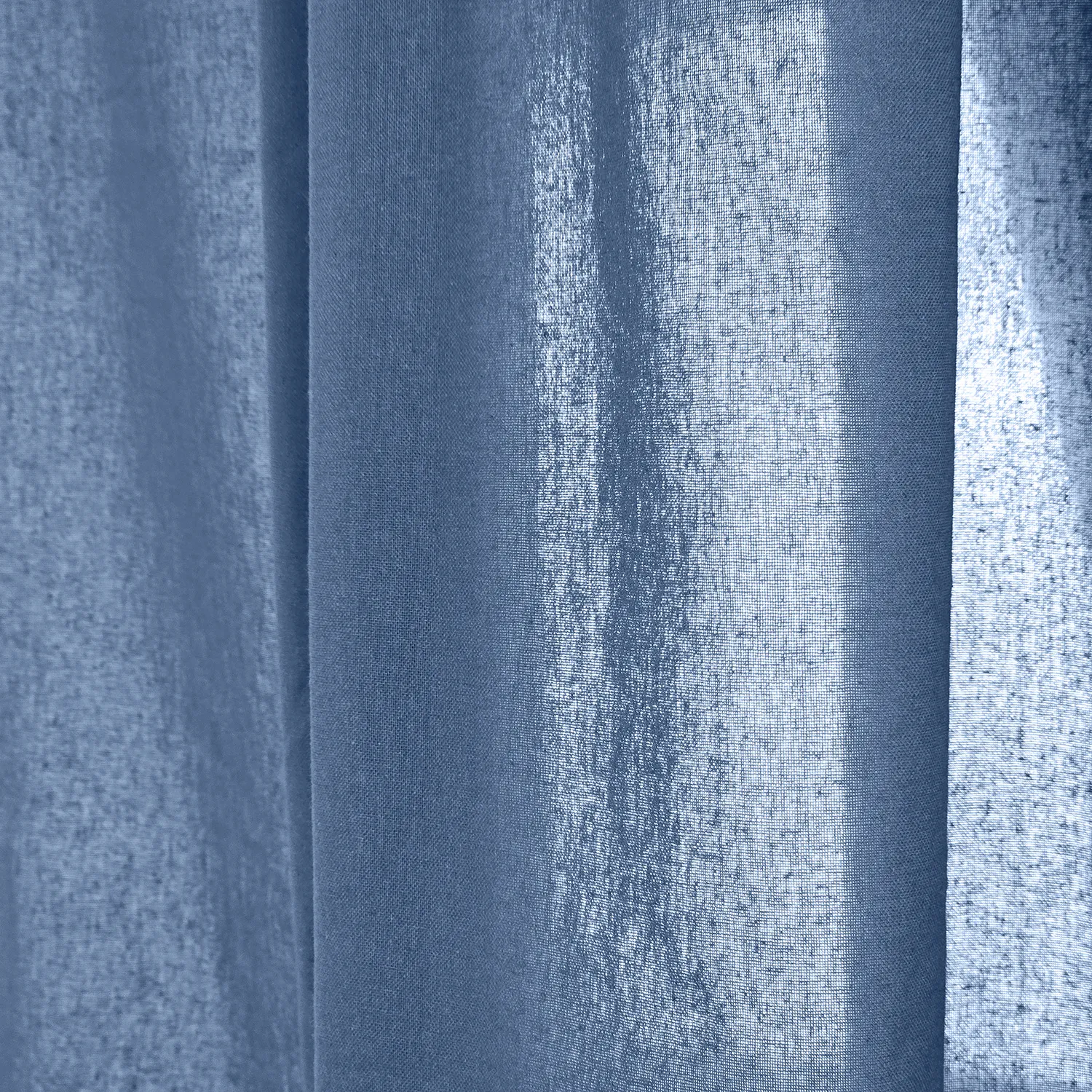 Gordijnen 2-pack - Katoenen gordijnen Selena (blauw)