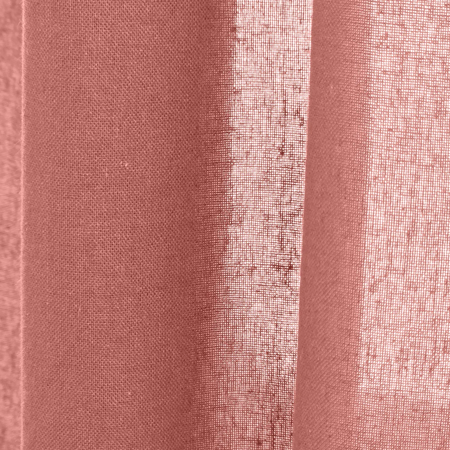 Gordijnen 2-pack - Katoenen gordijnen Selena (terracotta)