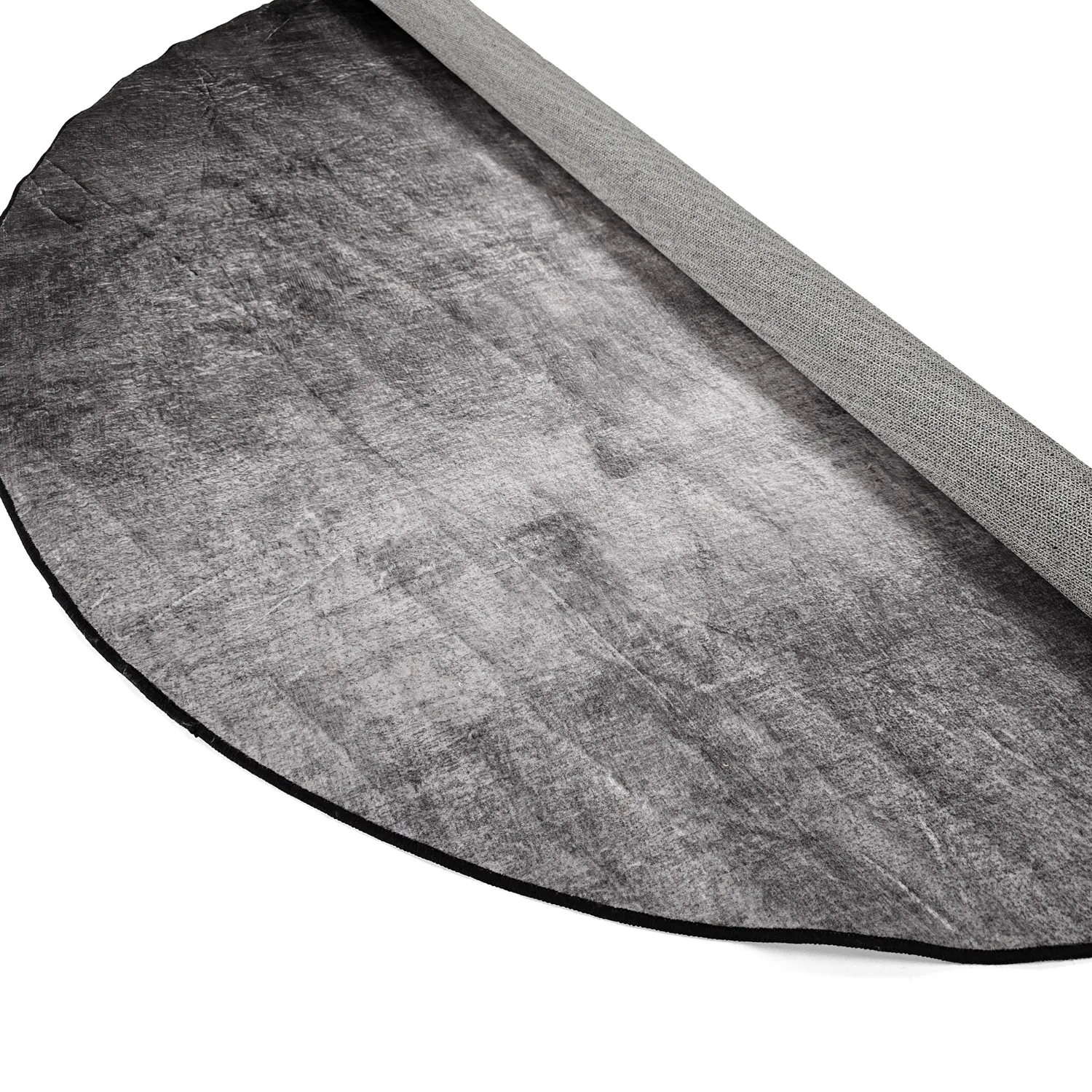 Rond vloerkleed - Serifos (grijs)