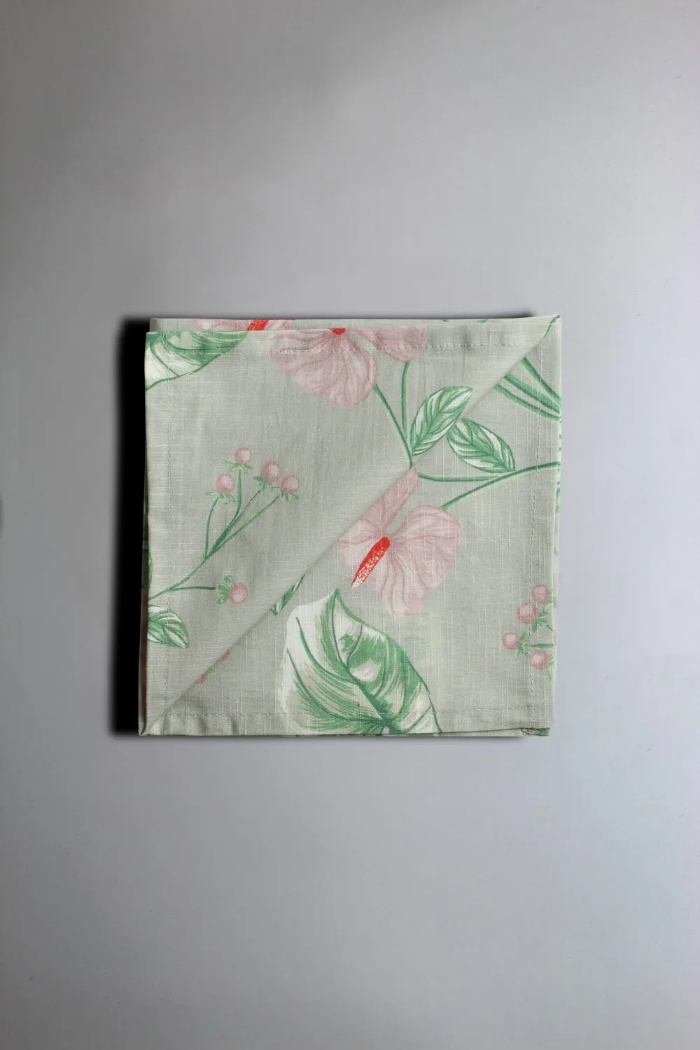 Servetten 4-pack - Adella (groen/paars)