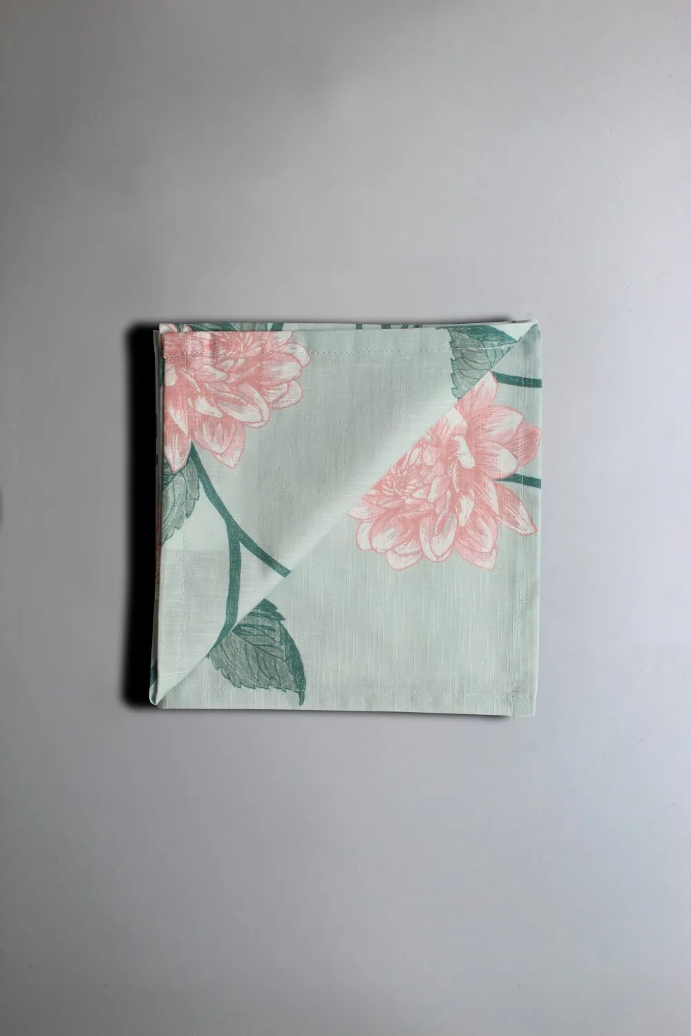 Servetten 4-pack - Alyssa (groen/roze)