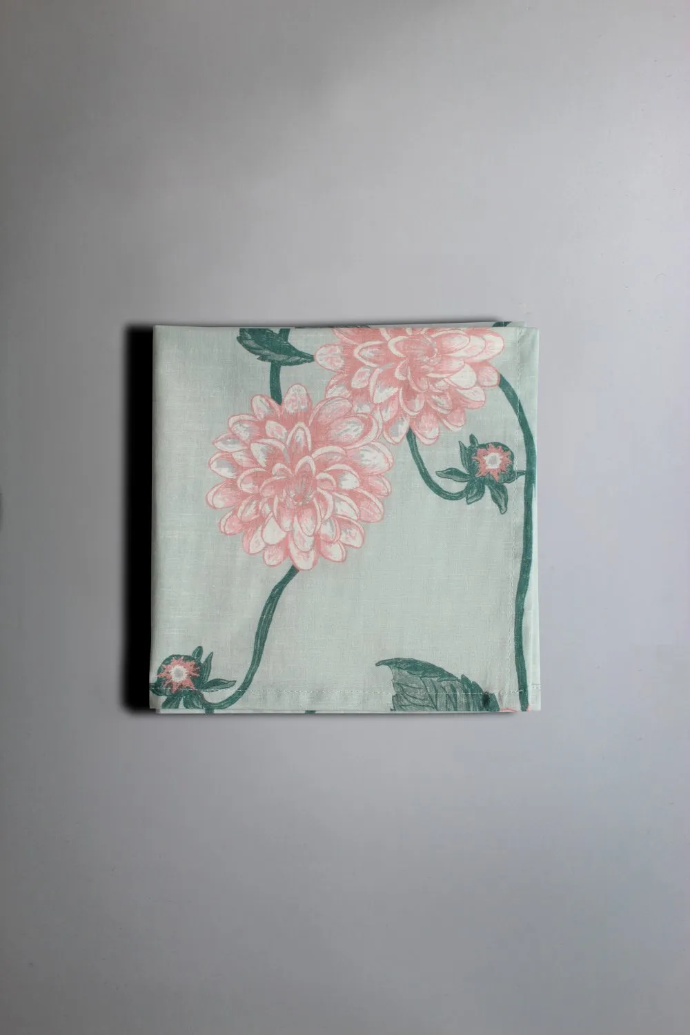 Servetten 4-pack - Alyssa (groen/roze)