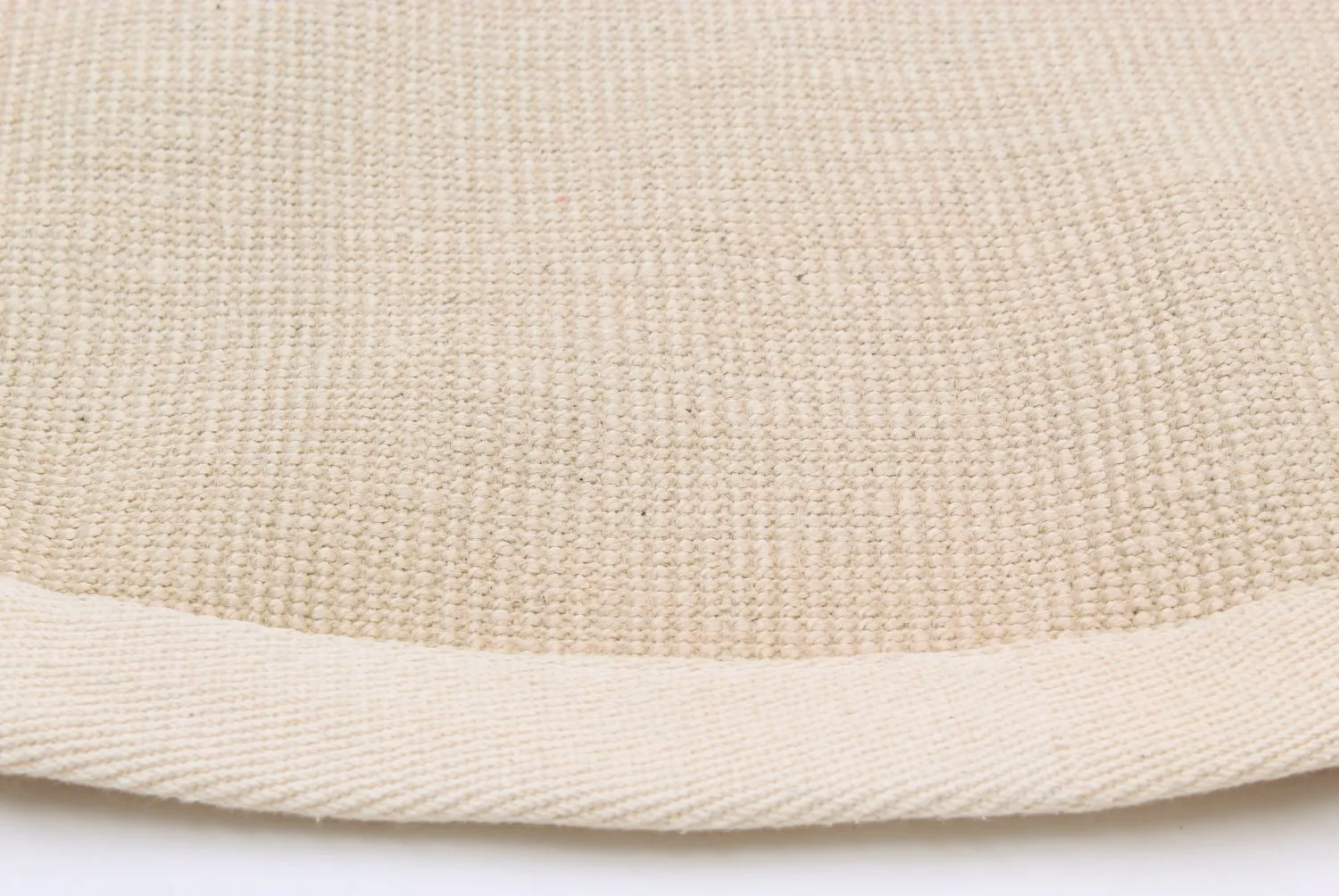 Ronde vloerkleden (sisal) - Agave (ivoor)