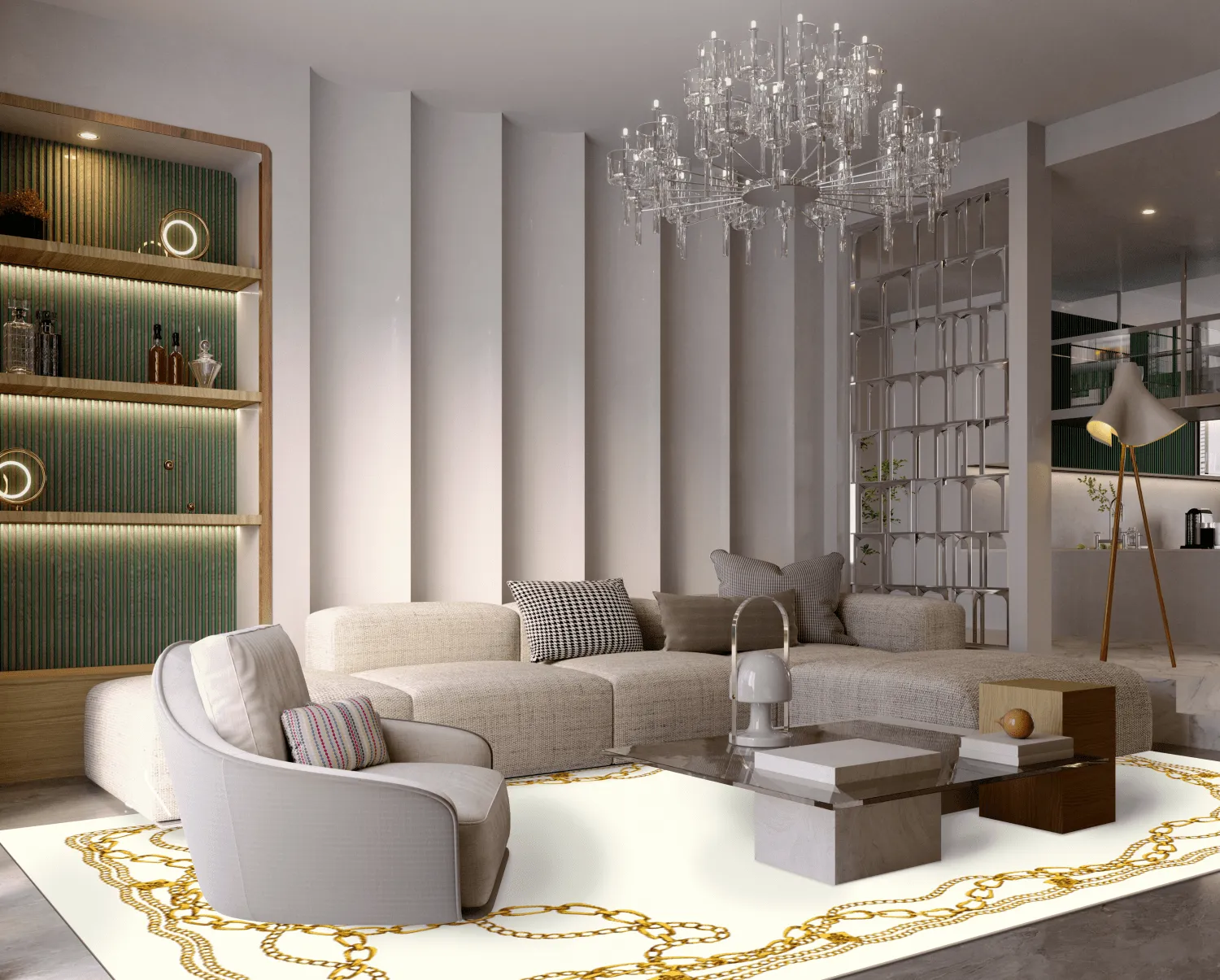 Wilton - Silea (wit/goud)