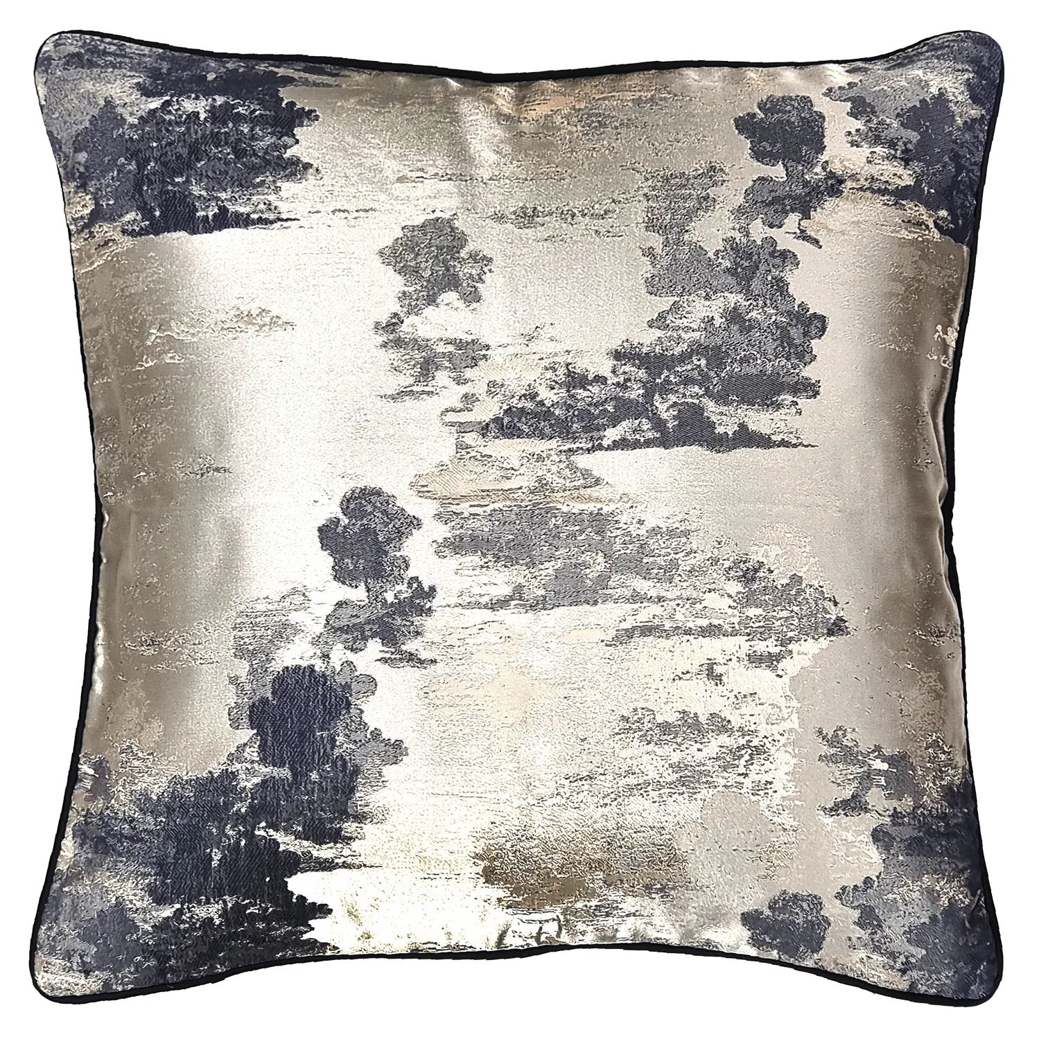 Kussensloop - Square Luxury 45 x 45 cm (goud/multi)