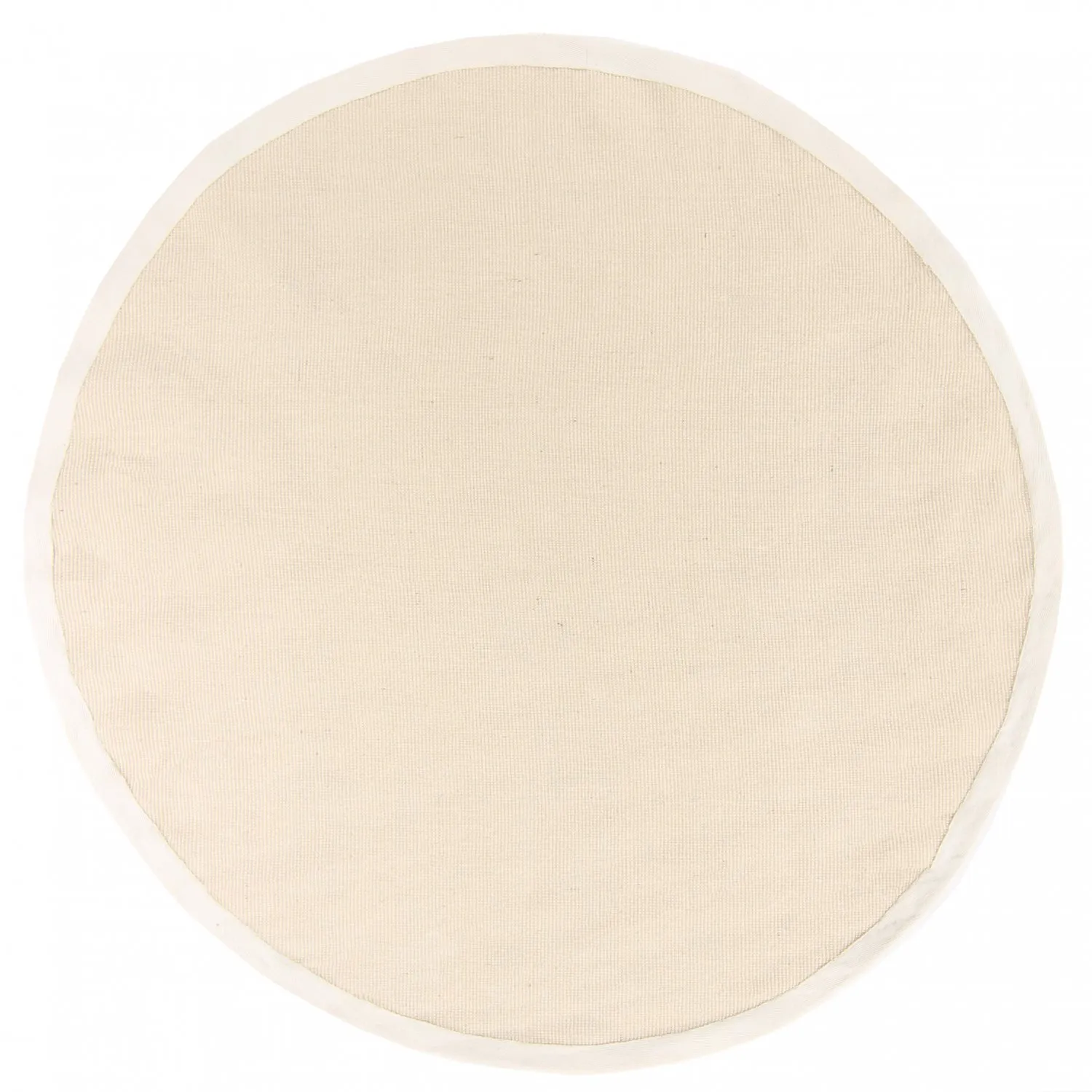 Ronde vloerkleden (sisal) - Agave (natuurlijk wit)